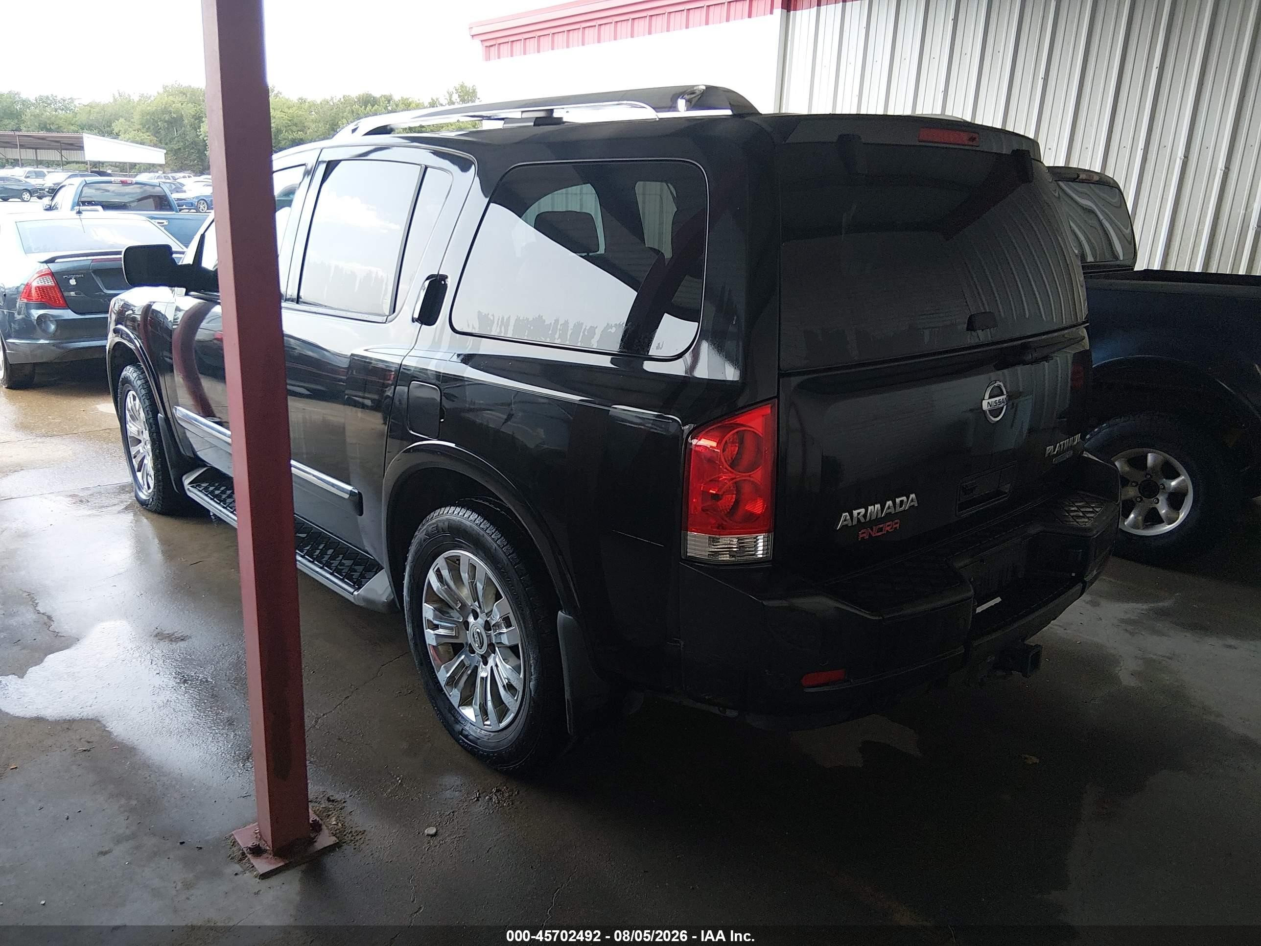 2015 Nissan Armada Platinum Black vin: 5N1BA0NC4FN601248