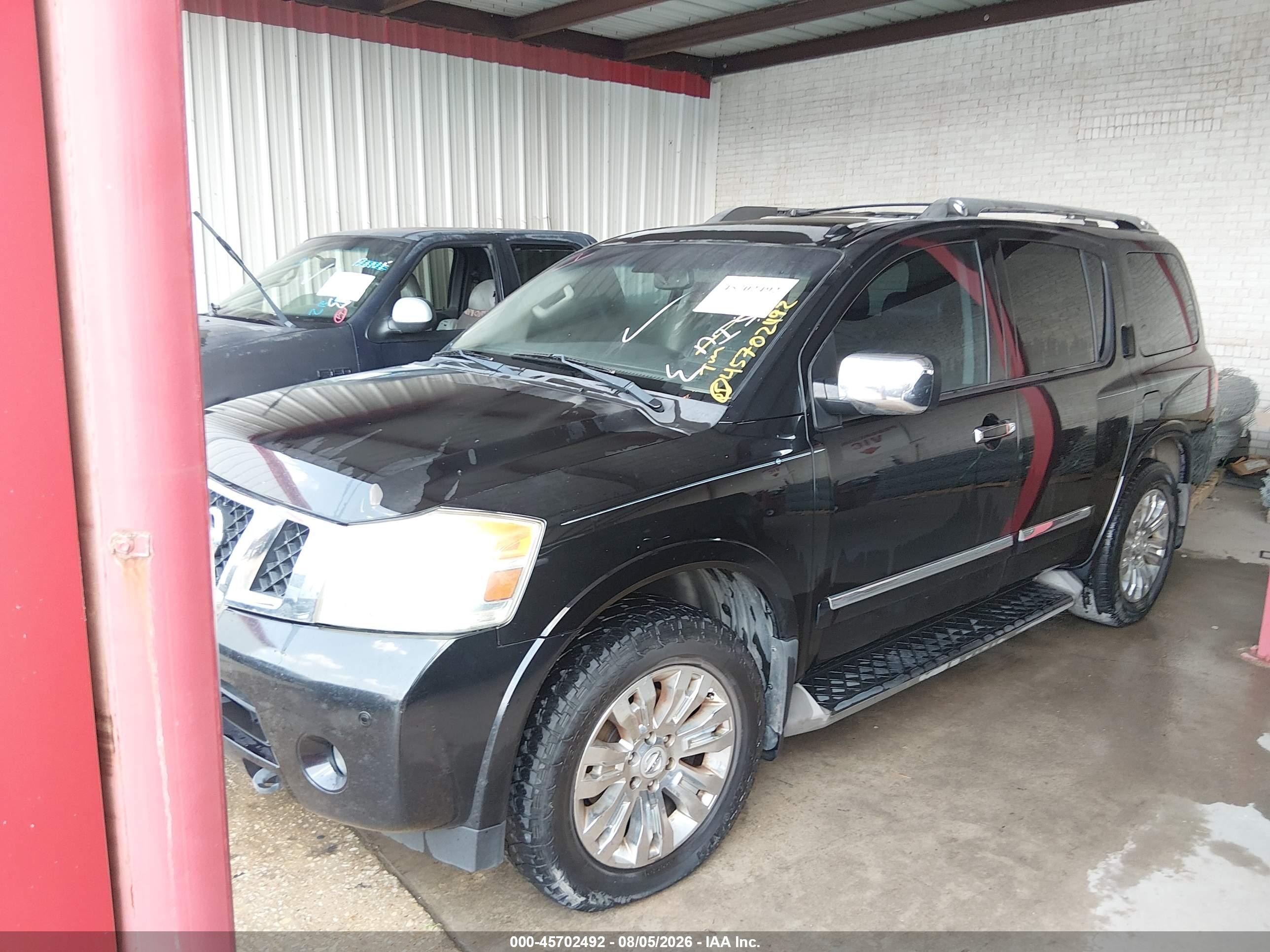 2015 Nissan Armada Platinum Black vin: 5N1BA0NC4FN601248