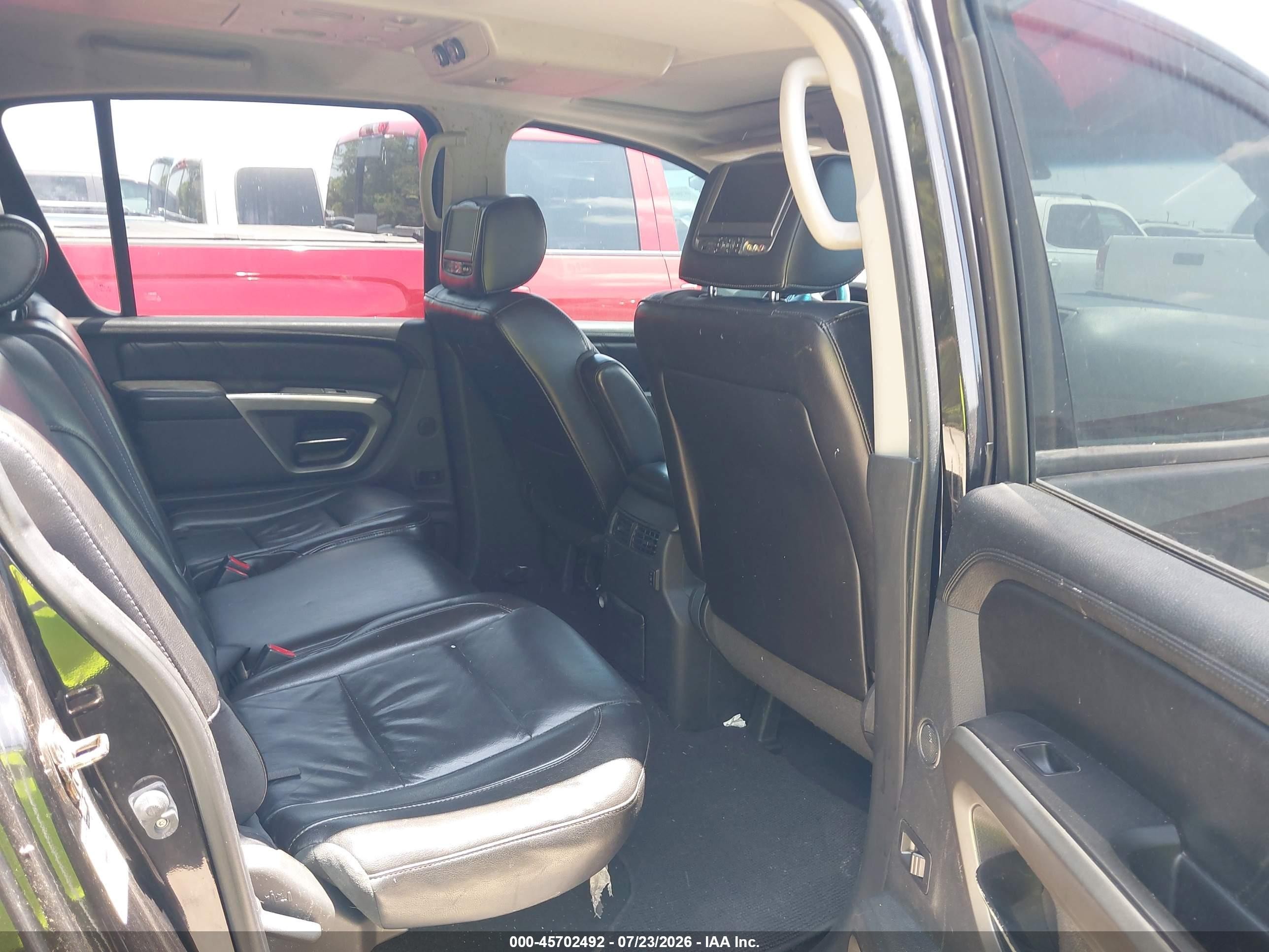 2015 Nissan Armada Platinum Black vin: 5N1BA0NC4FN601248