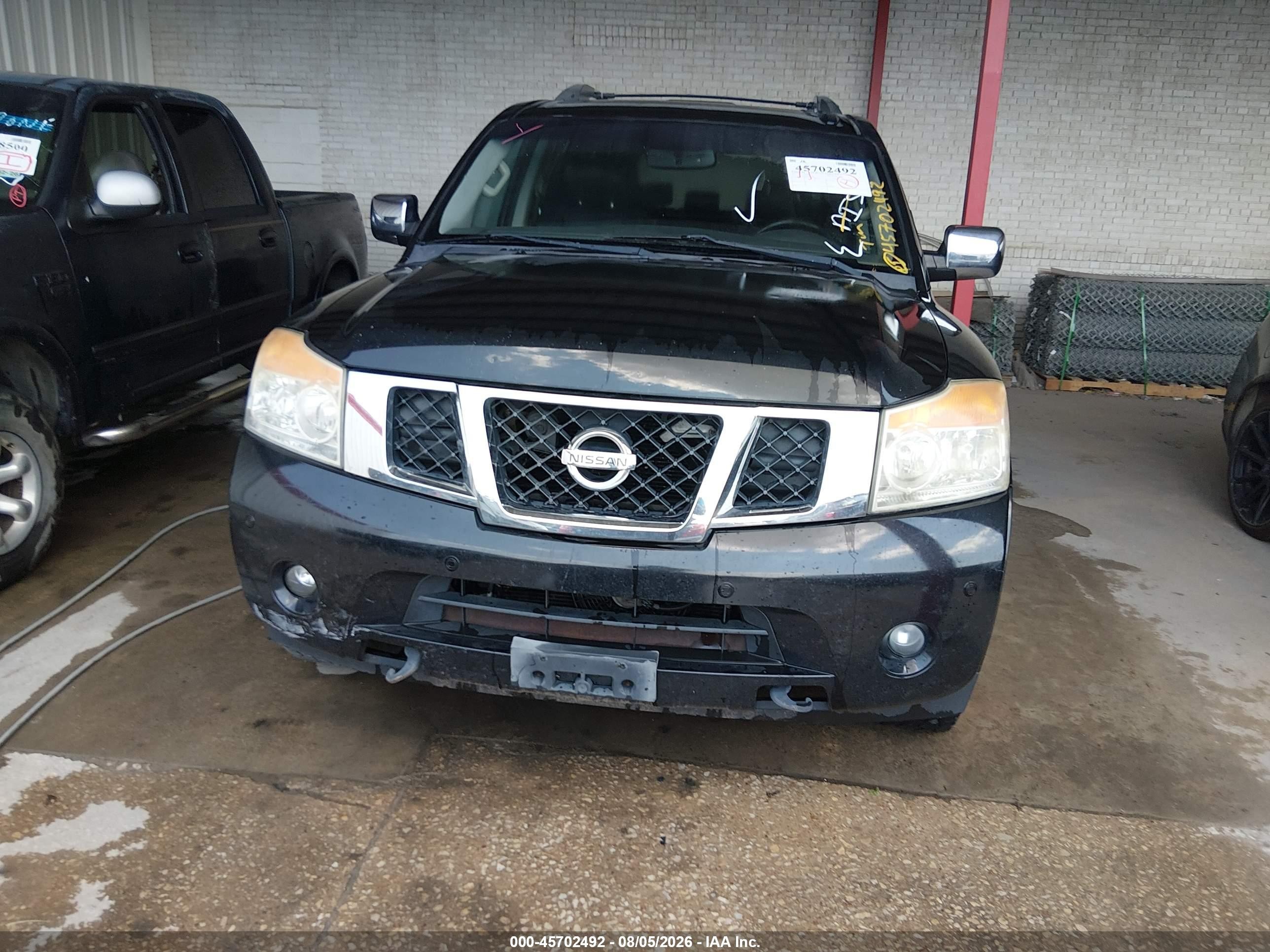 2015 Nissan Armada Platinum Black vin: 5N1BA0NC4FN601248