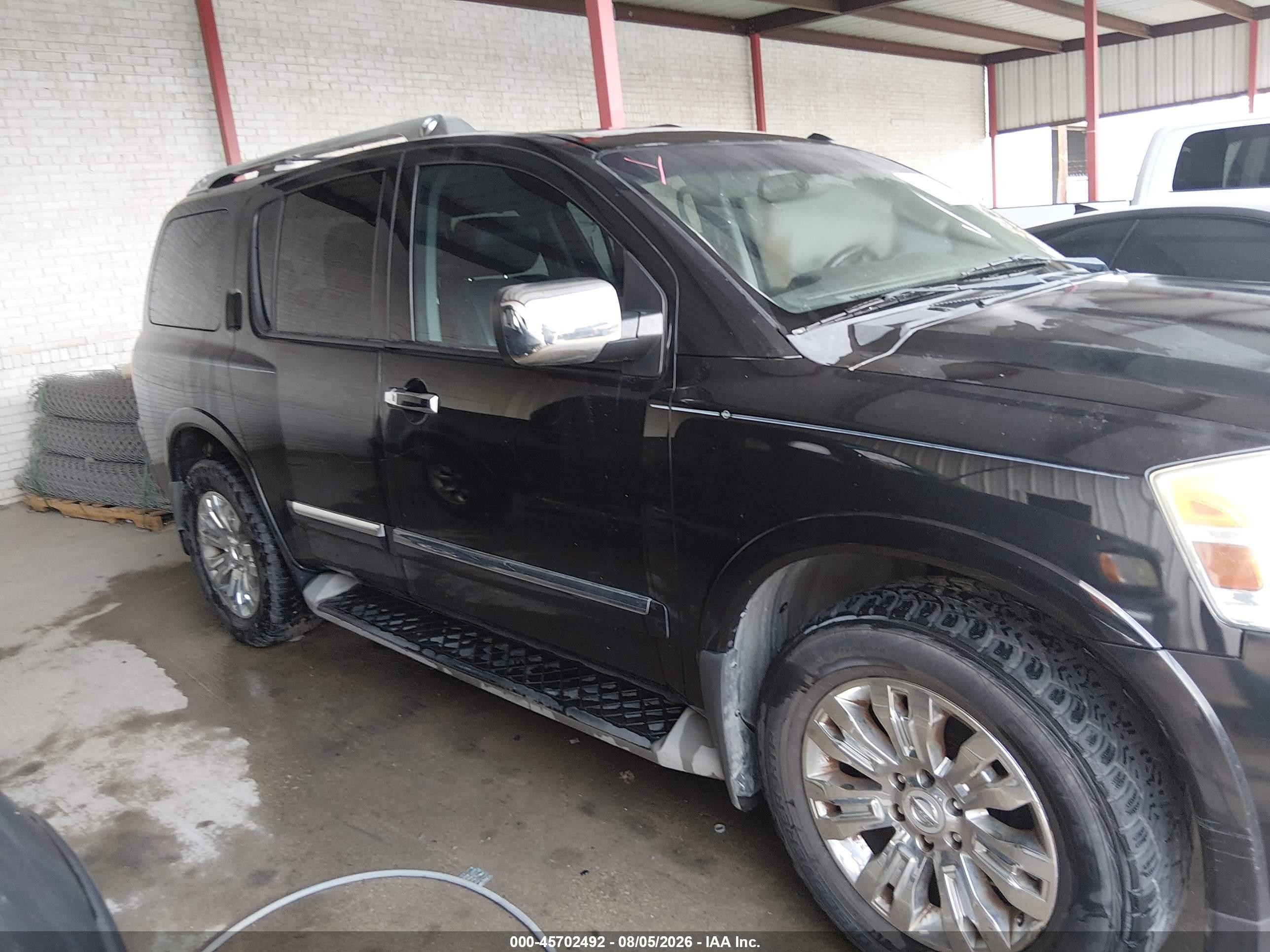 2015 Nissan Armada Platinum Black vin: 5N1BA0NC4FN601248