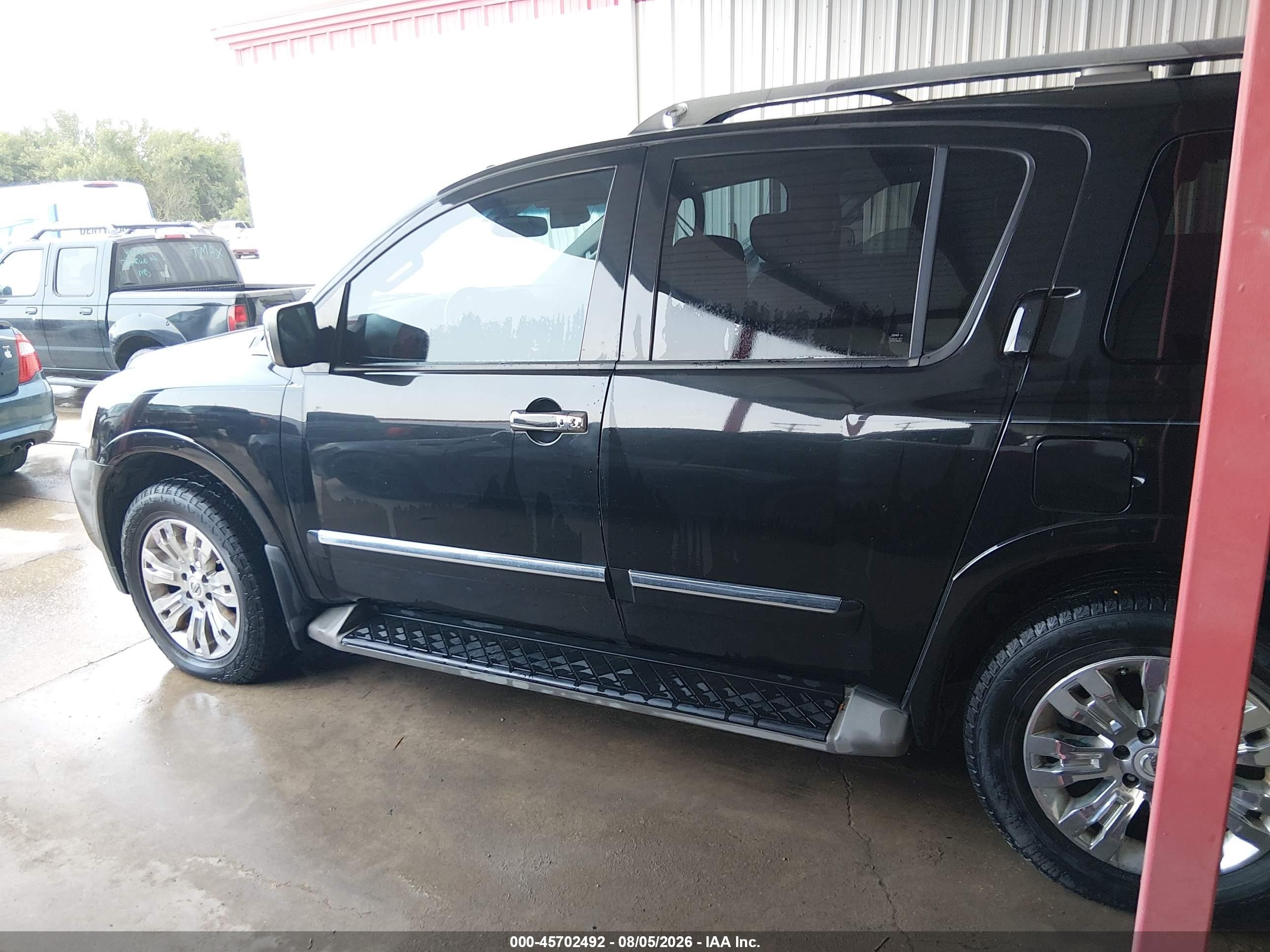 2015 Nissan Armada Platinum Black vin: 5N1BA0NC4FN601248