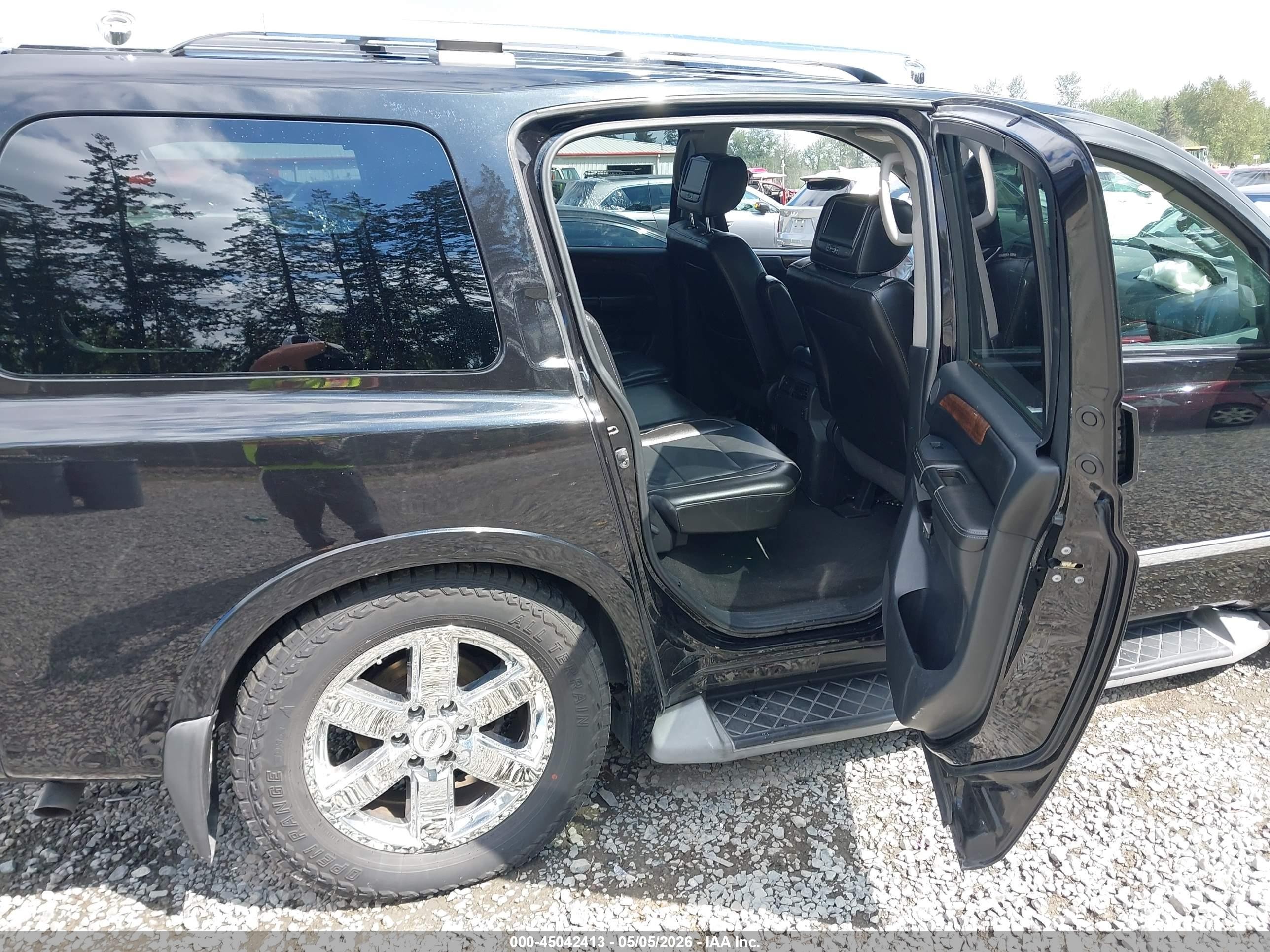 2013 Nissan Armada Platinum Black vin: 5N1BA0NC5DN609923