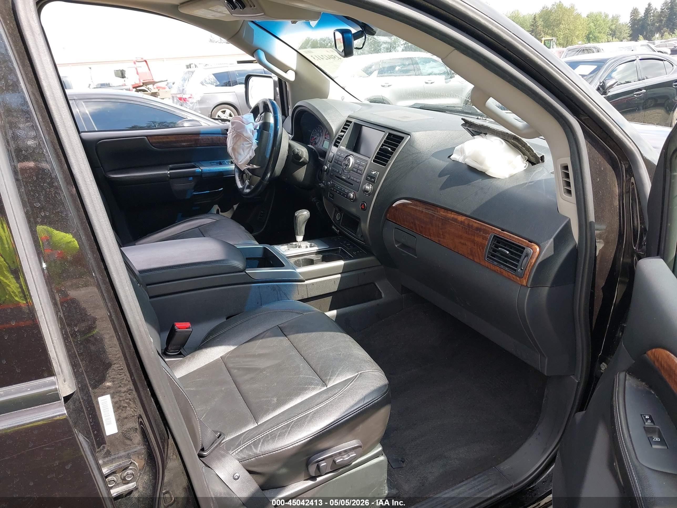 2013 Nissan Armada Platinum Black vin: 5N1BA0NC5DN609923