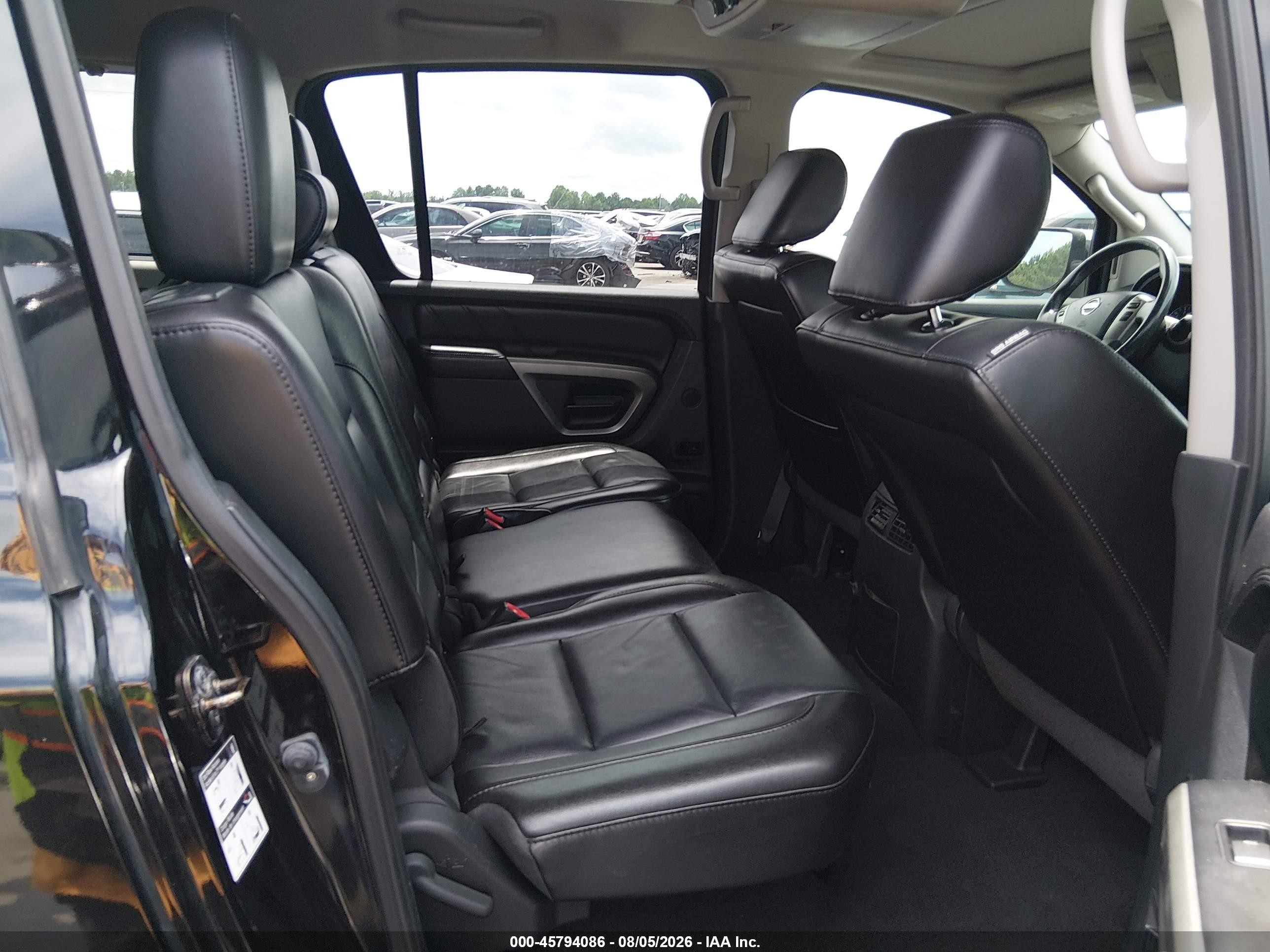 2015 Nissan Armada Sl Black vin: 5N1BA0NC5FN600674