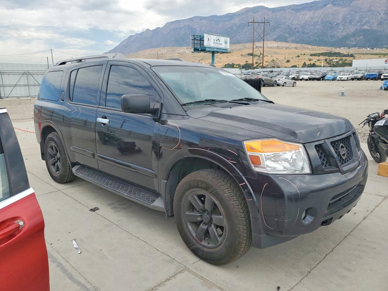 2015 Nissan Armada Sv Black vin: 5N1BA0NC6FN623056