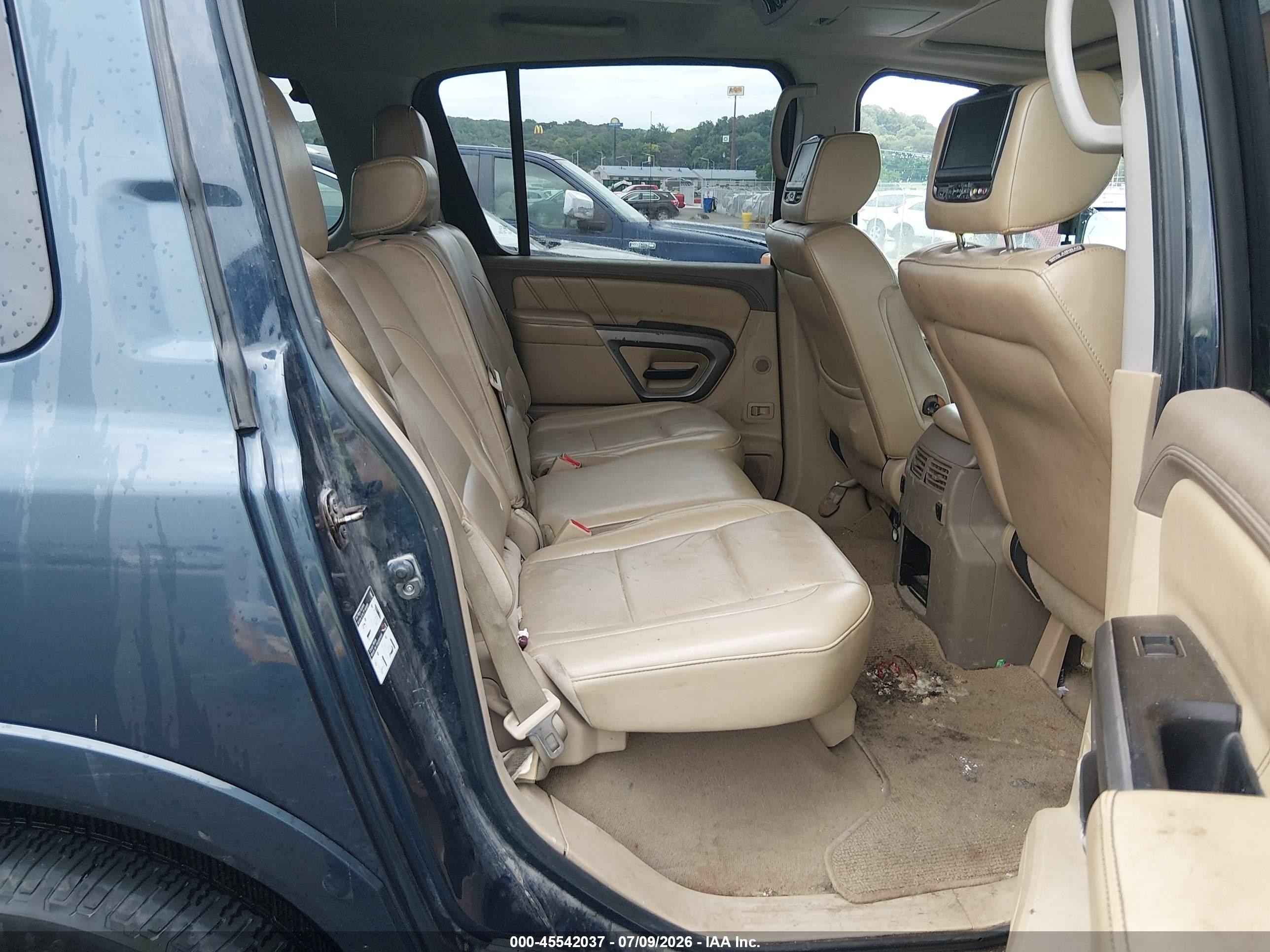 2015 Nissan Armada Platinum Blue vin: 5N1BA0NC8FN600667