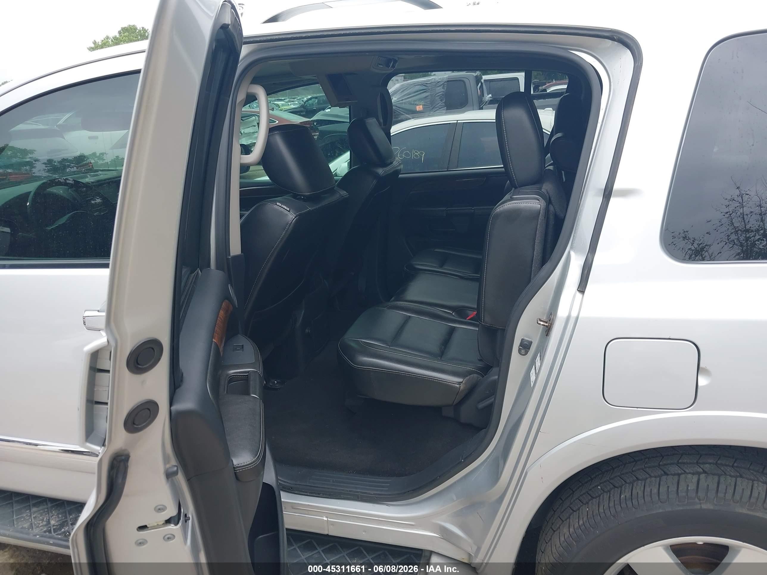 2012 Nissan Armada Sl Silver vin: 5N1BA0NCXCN600097