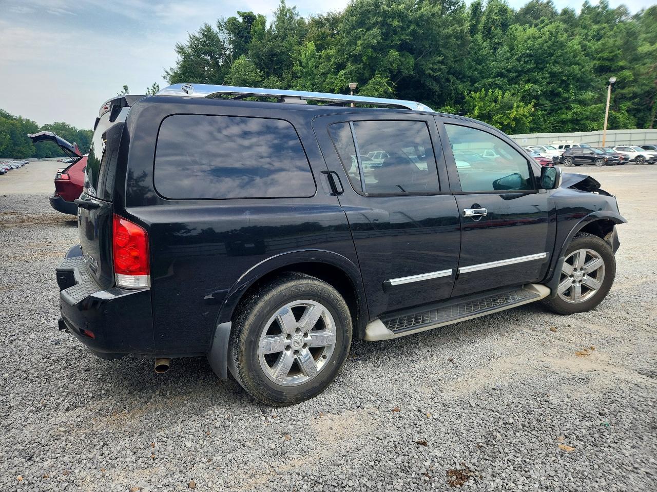 2010 Nissan Armada Se Черный vin: 5N1BA0ND0AN605850