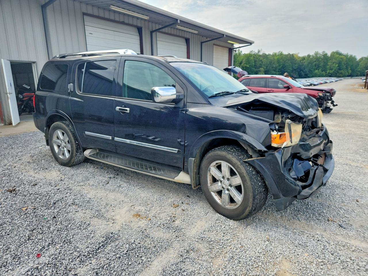 2010 Nissan Armada Se Черный vin: 5N1BA0ND0AN605850