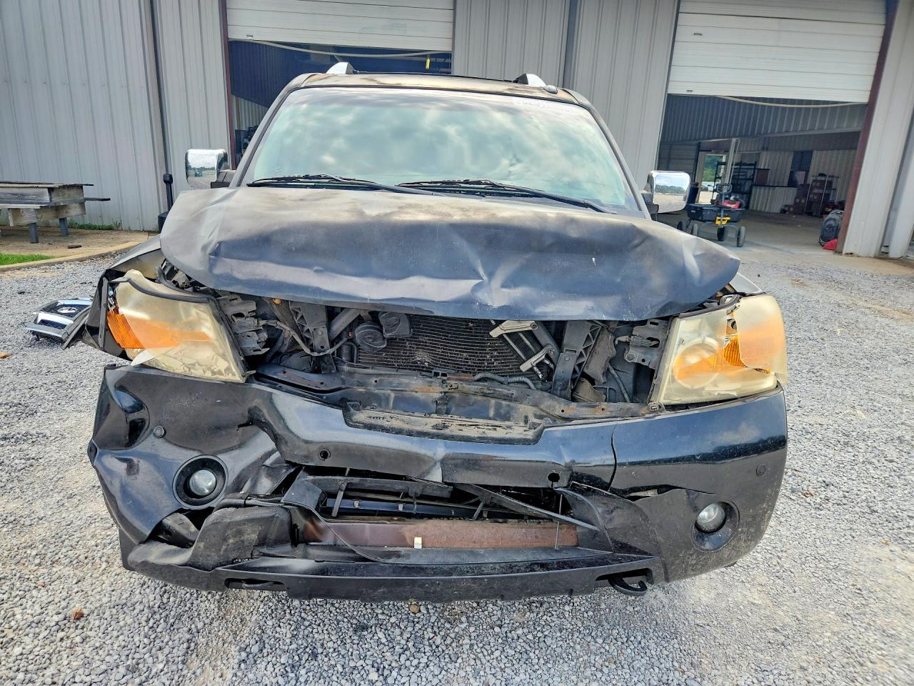 2010 Nissan Armada Se Черный vin: 5N1BA0ND0AN605850