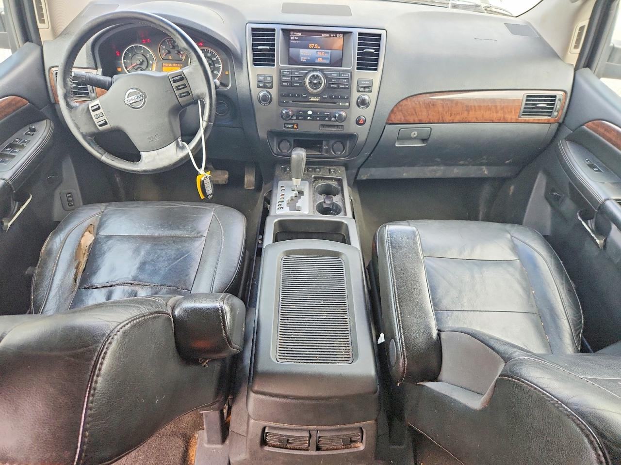 2010 Nissan Armada Se Черный vin: 5N1BA0ND0AN605850