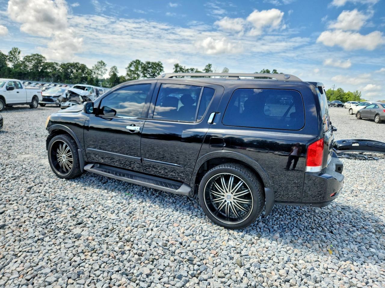 2010 Nissan Armada Se Black vin: 5N1BA0ND0AN623166