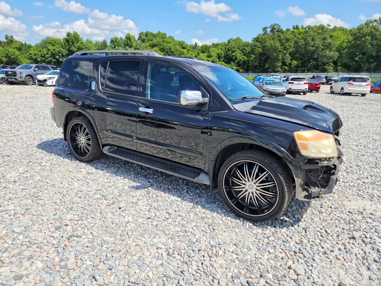 2010 Nissan Armada Se Black vin: 5N1BA0ND0AN623166