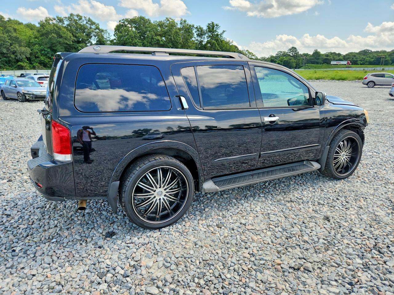 2010 Nissan Armada Se Black vin: 5N1BA0ND0AN623166