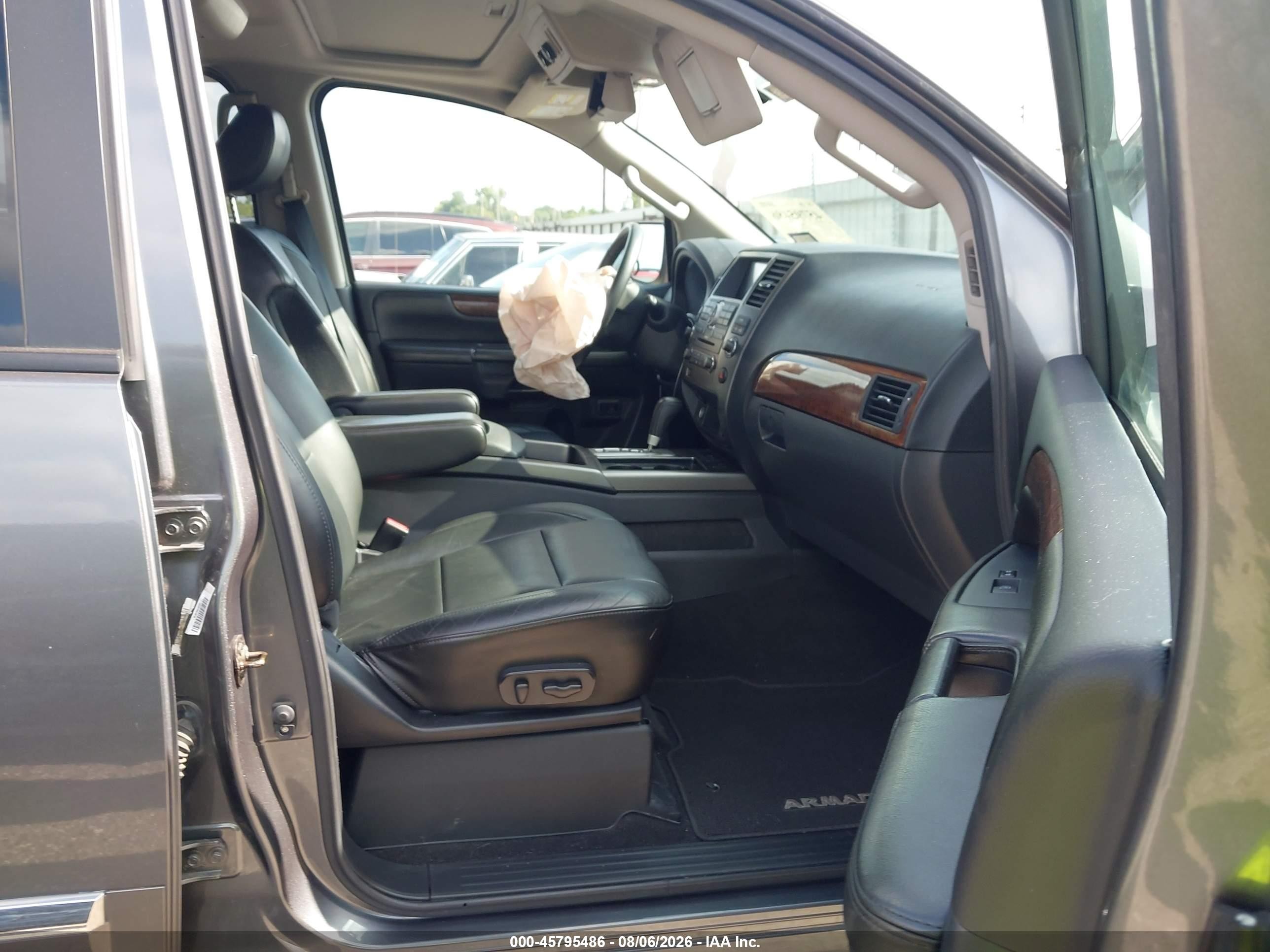2013 Nissan Armada Sl Серый vin: 5N1BA0ND0DN604492