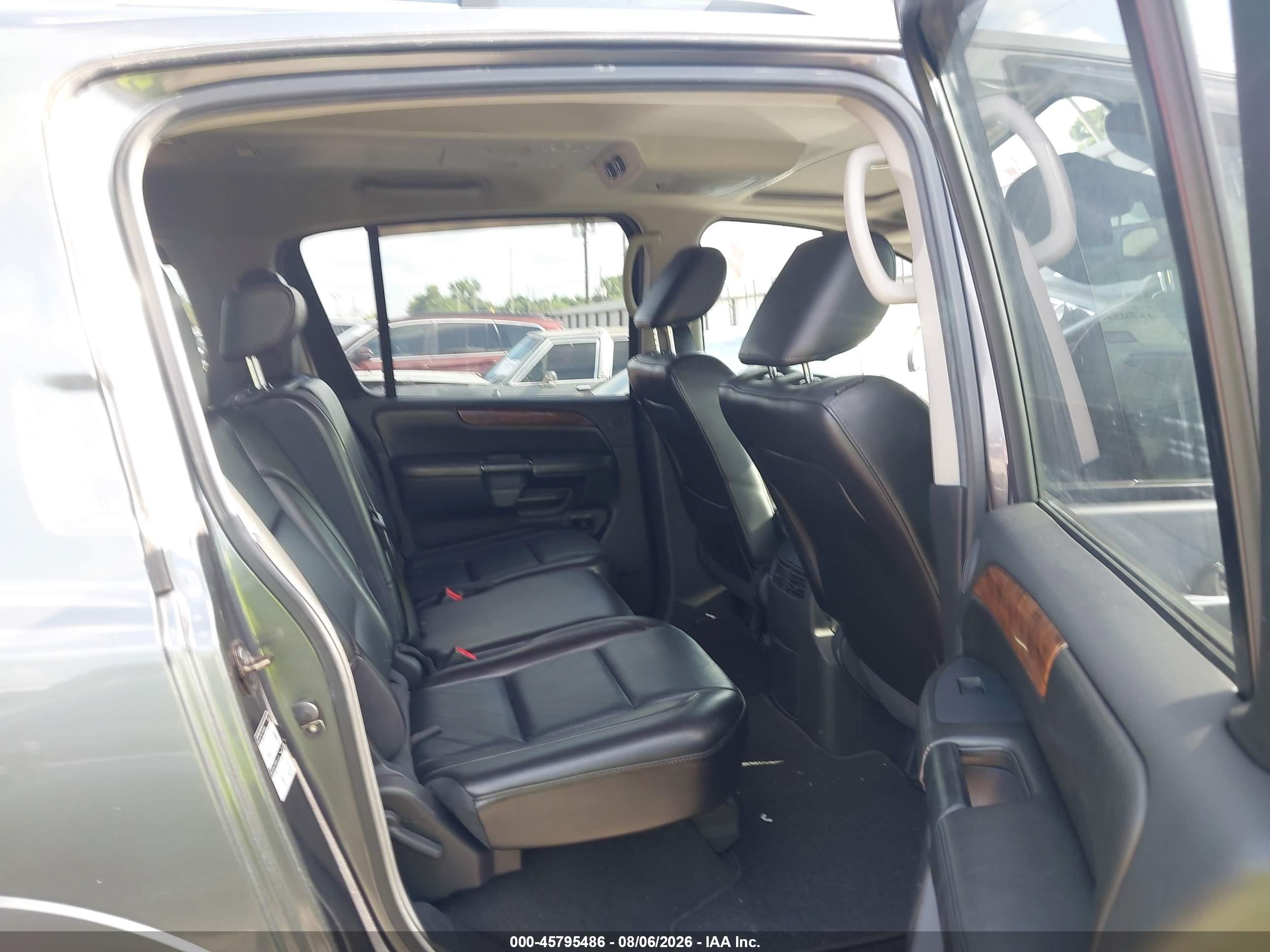 2013 Nissan Armada Sl Серый vin: 5N1BA0ND0DN604492