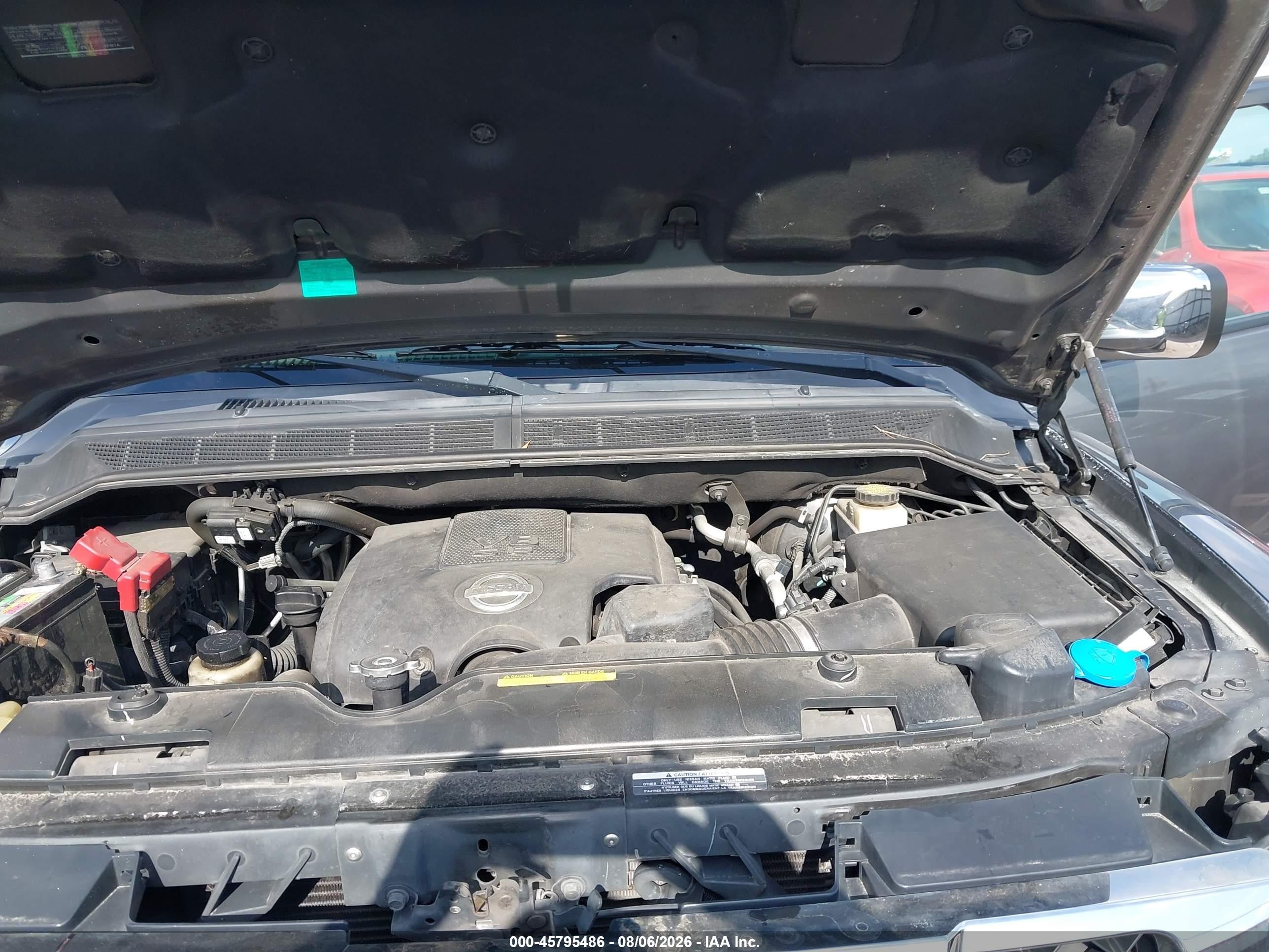 2013 Nissan Armada Sl Серый vin: 5N1BA0ND0DN604492
