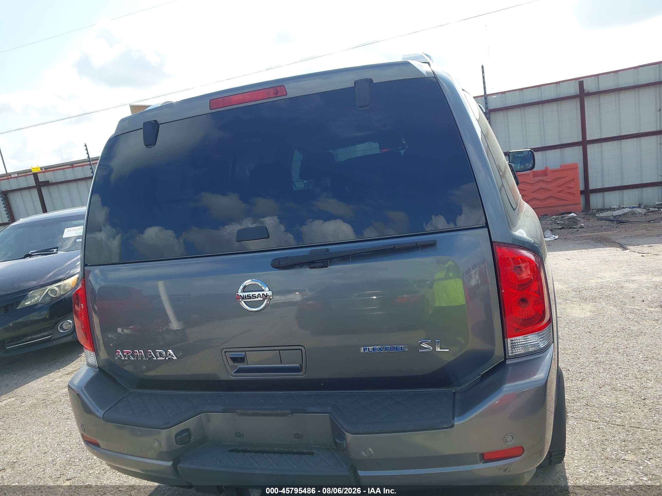 2013 Nissan Armada Sl Серый vin: 5N1BA0ND0DN604492