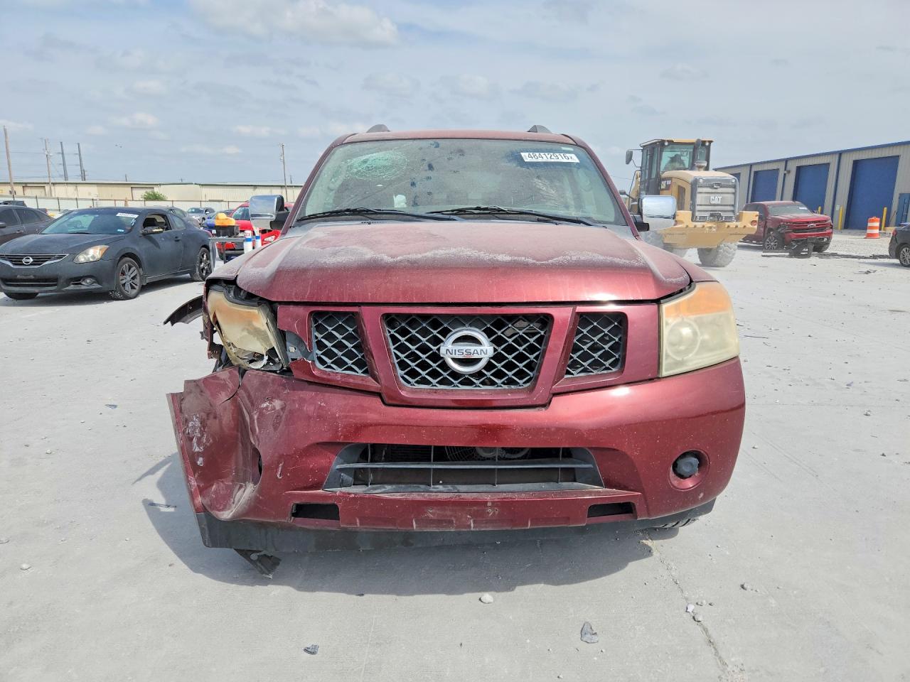 2010 Nissan Armada Se Maroon vin: 5N1BA0ND1AN605825