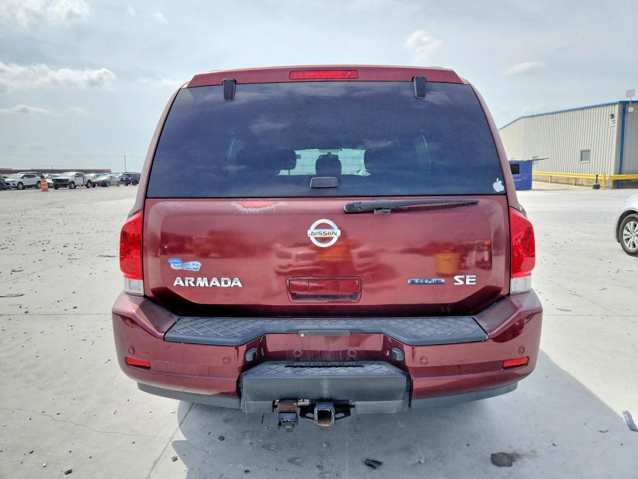 2010 Nissan Armada Se Maroon vin: 5N1BA0ND1AN605825