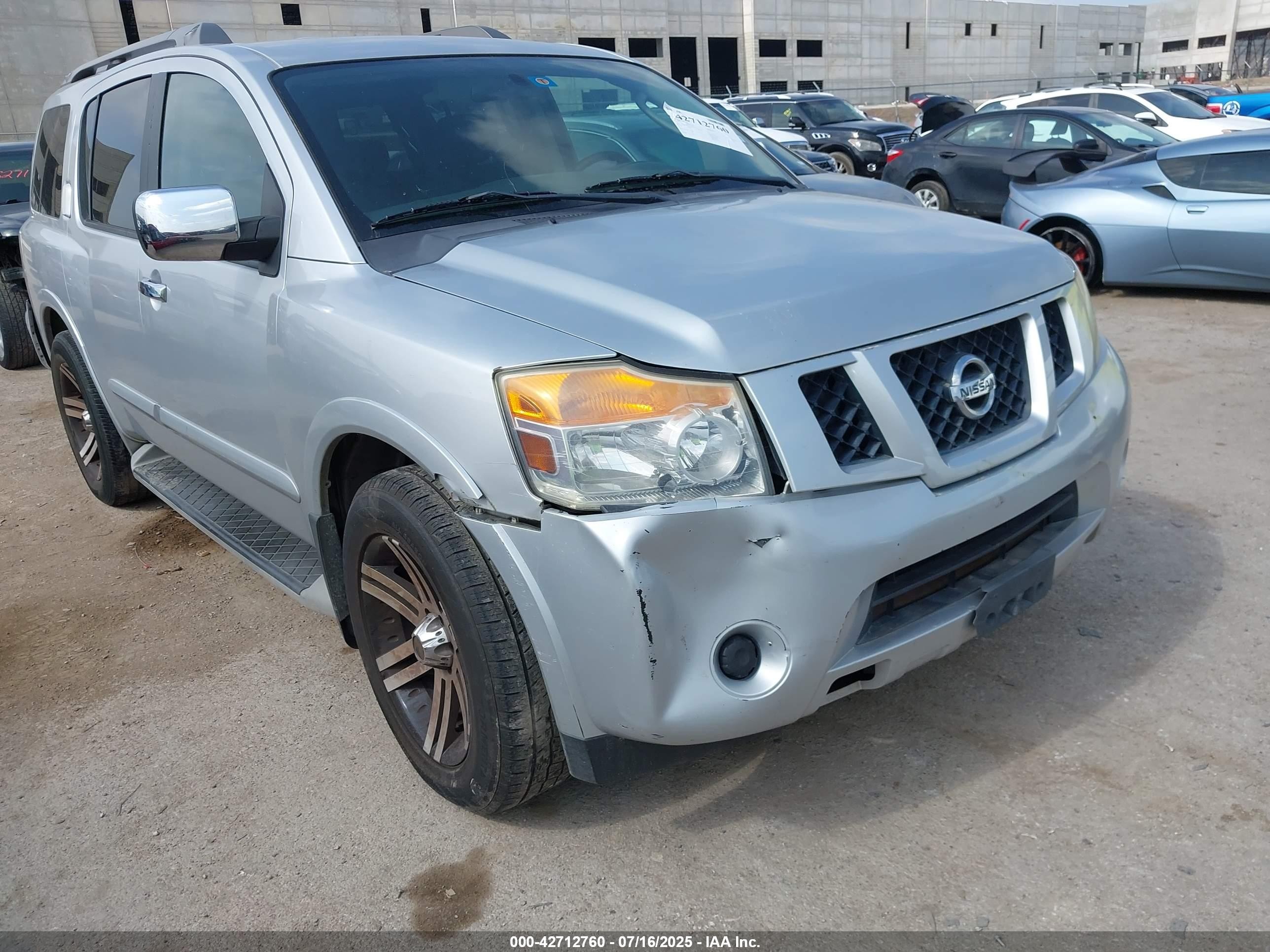 2010 Nissan Armada Se vin: 5N1BA0ND1AN617263