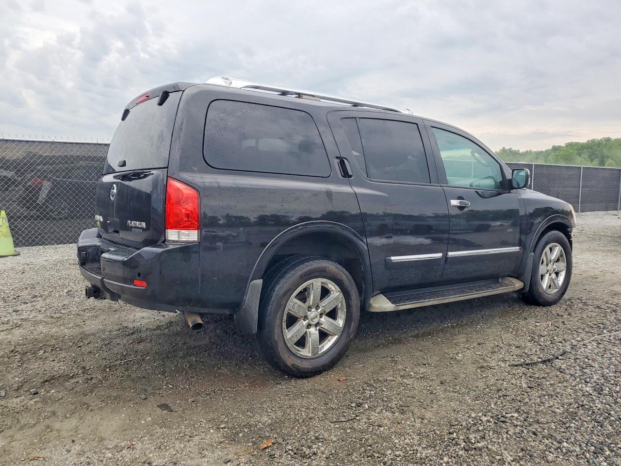 2012 Nissan Armada Sv Черный vin: 5N1BA0ND1CN601700