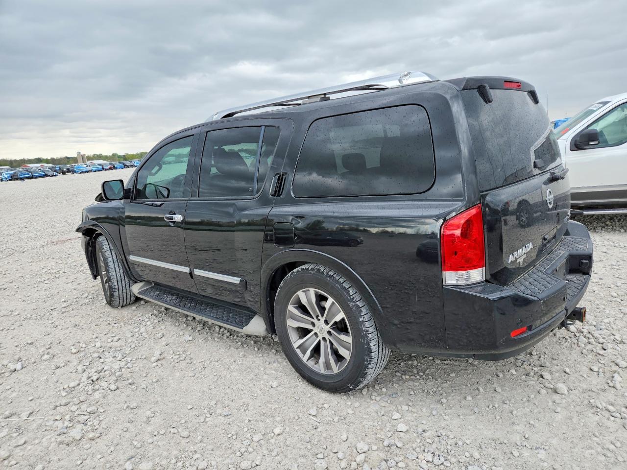 2015 Nissan Armada Sl Black vin: 5N1BA0ND1FN600549