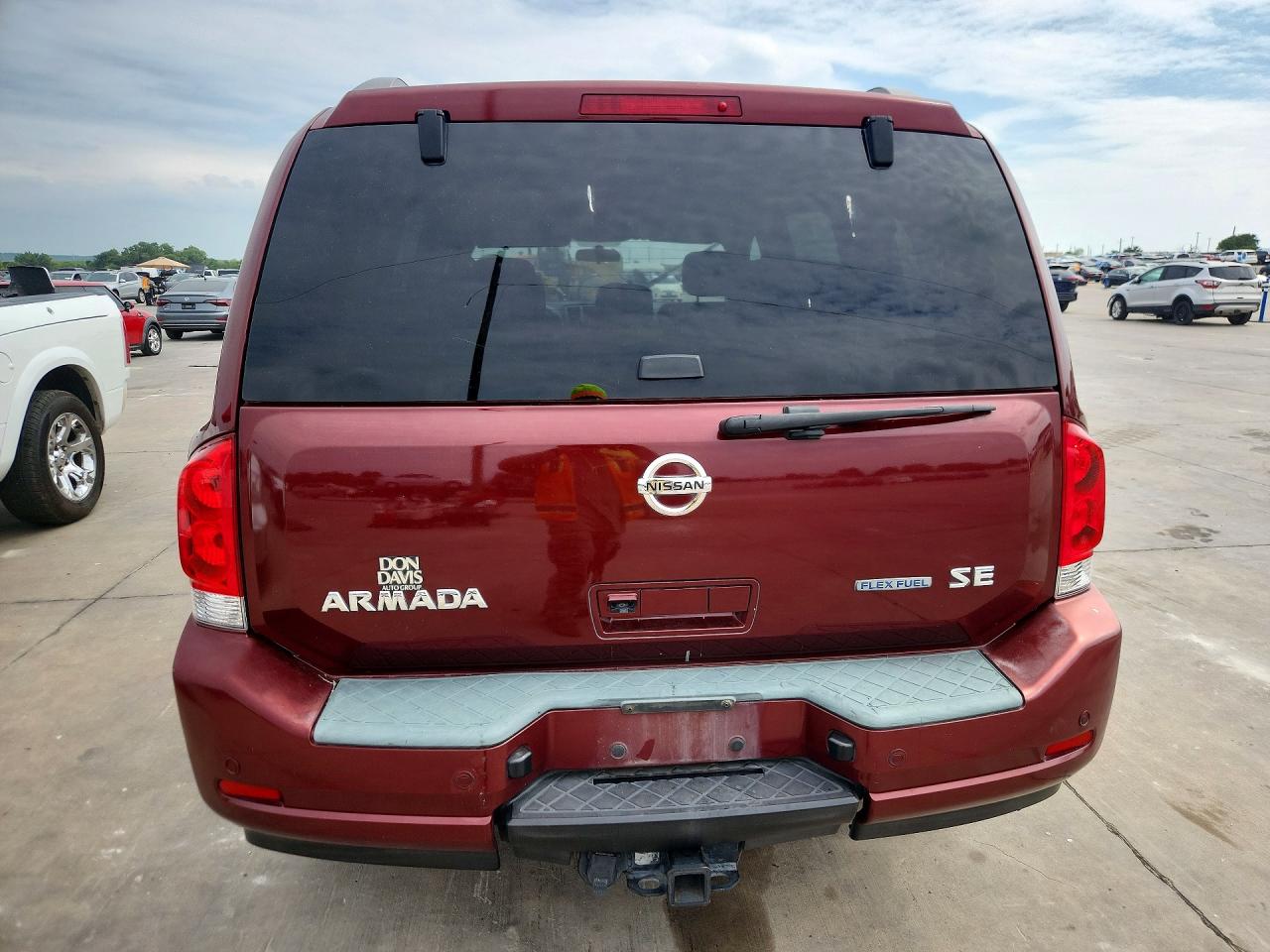 2010 Nissan Armada Se Maroon vin: 5N1BA0ND2AN615294