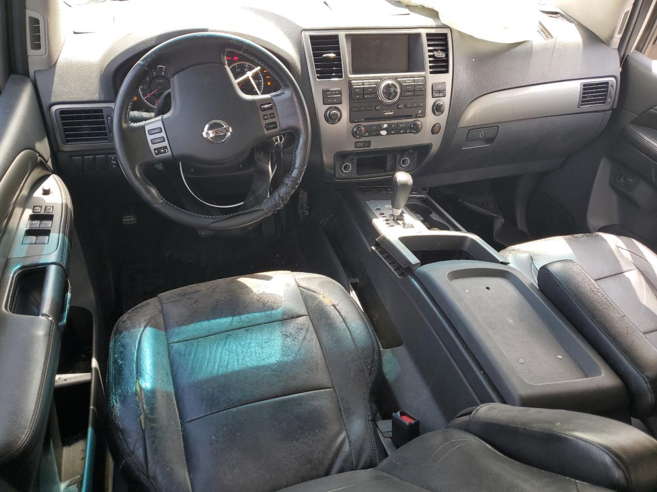 2011 Nissan Armada Sv Silver vin: 5N1BA0ND2BN607360
