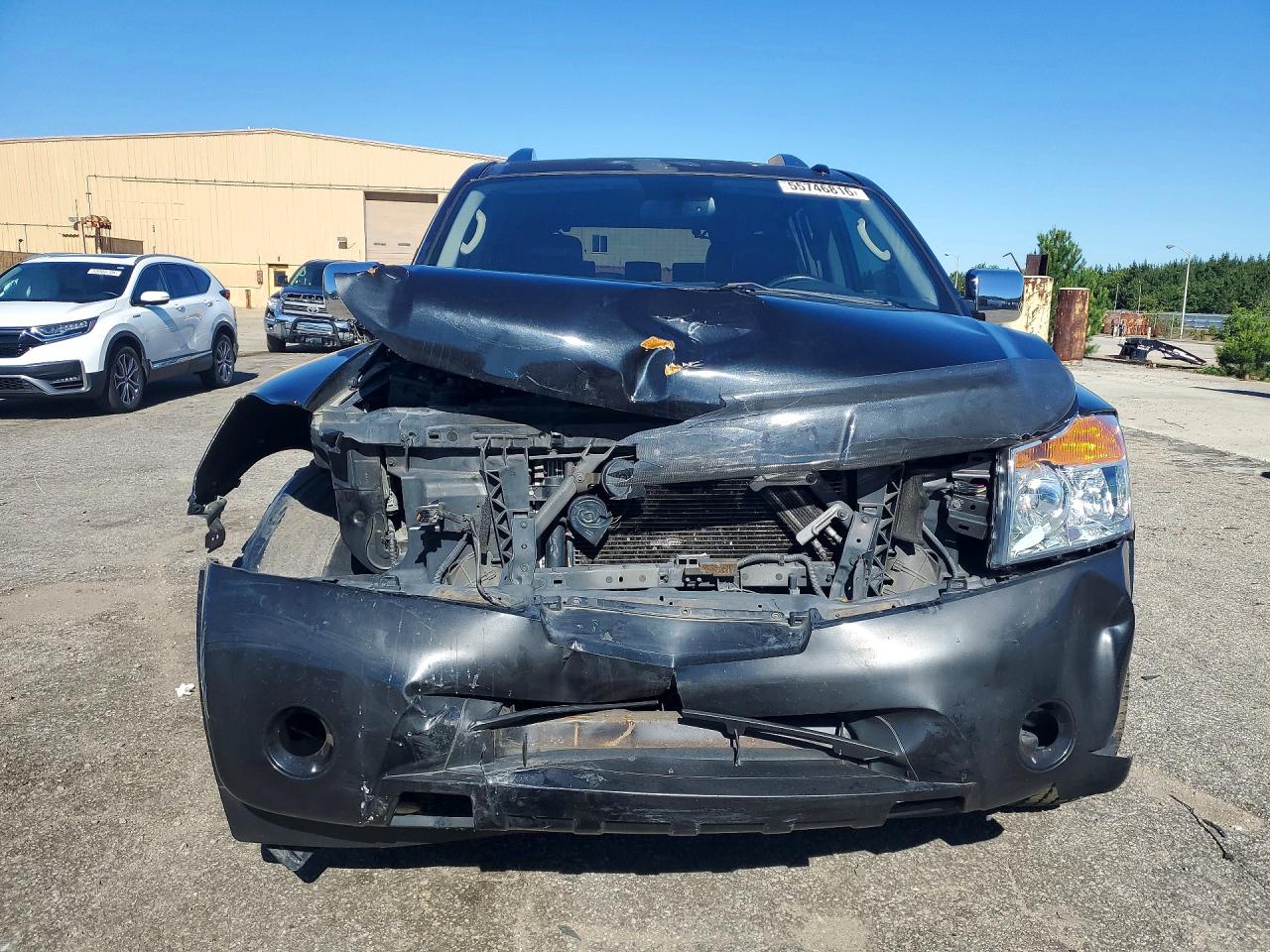 2012 Nissan Armada Sv Black vin: 5N1BA0ND2CN613595