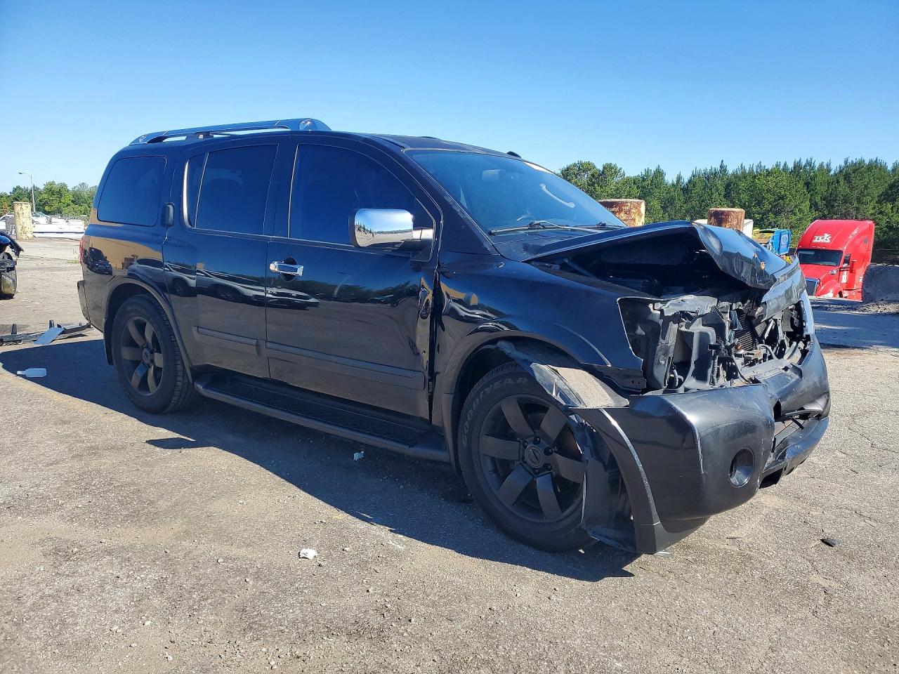 2012 Nissan Armada Sv Black vin: 5N1BA0ND2CN613595