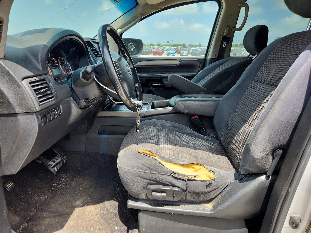 2012 Nissan Armada Sv Silver vin: 5N1BA0ND2CN614276
