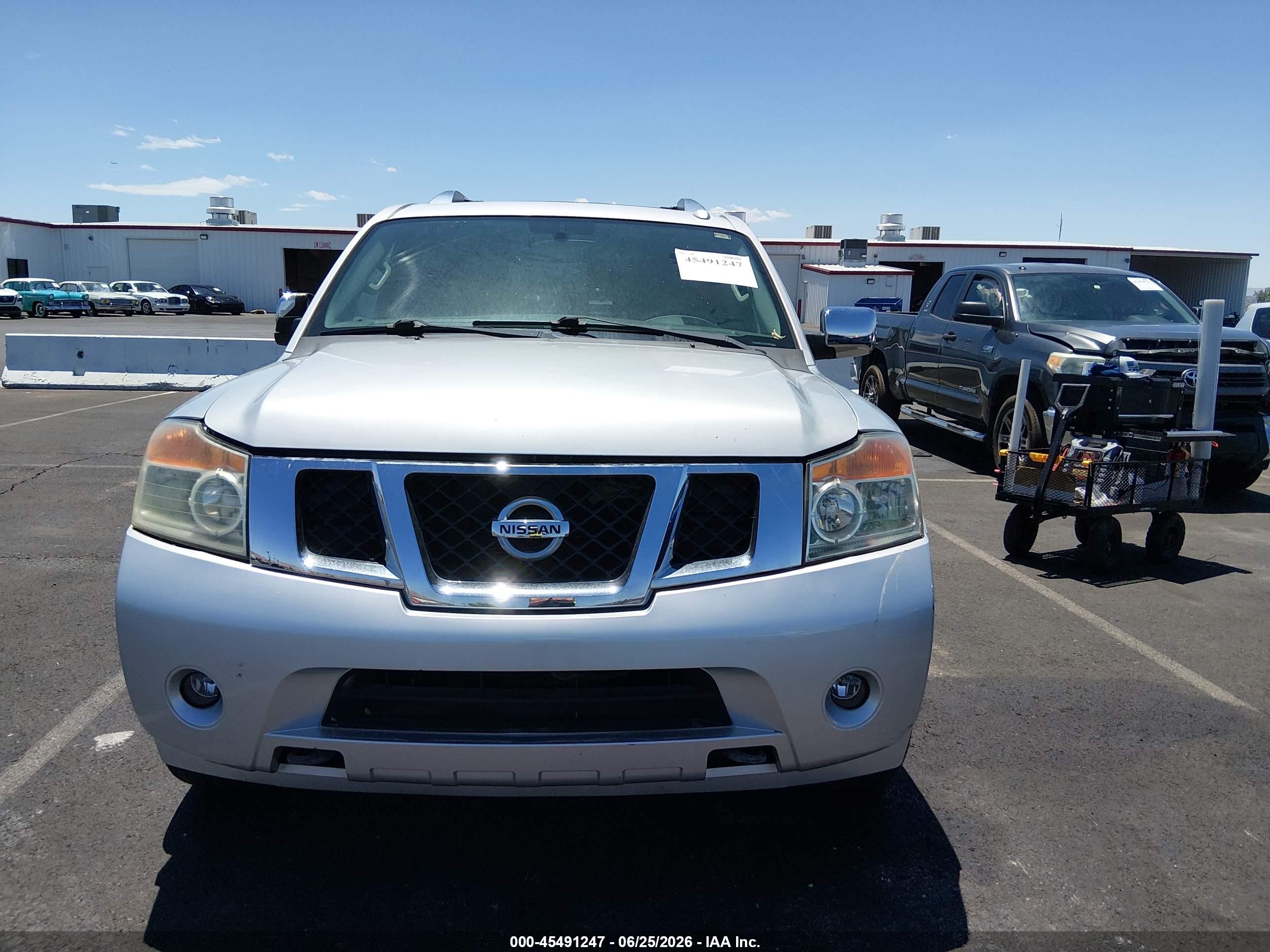 2013 Nissan Armada Sl Серебряный vin: 5N1BA0ND2DN602307
