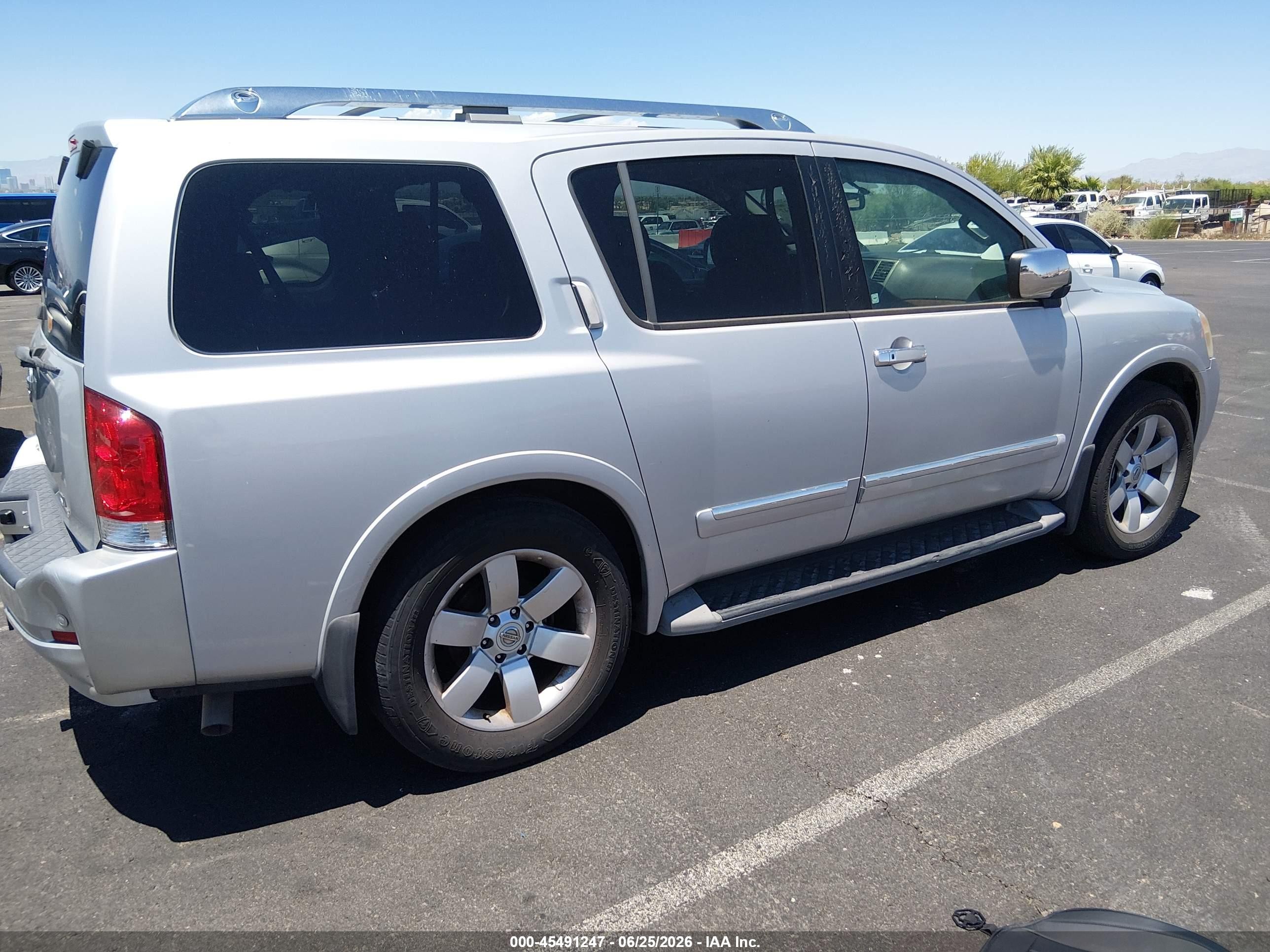 2013 Nissan Armada Sl Серебряный vin: 5N1BA0ND2DN602307