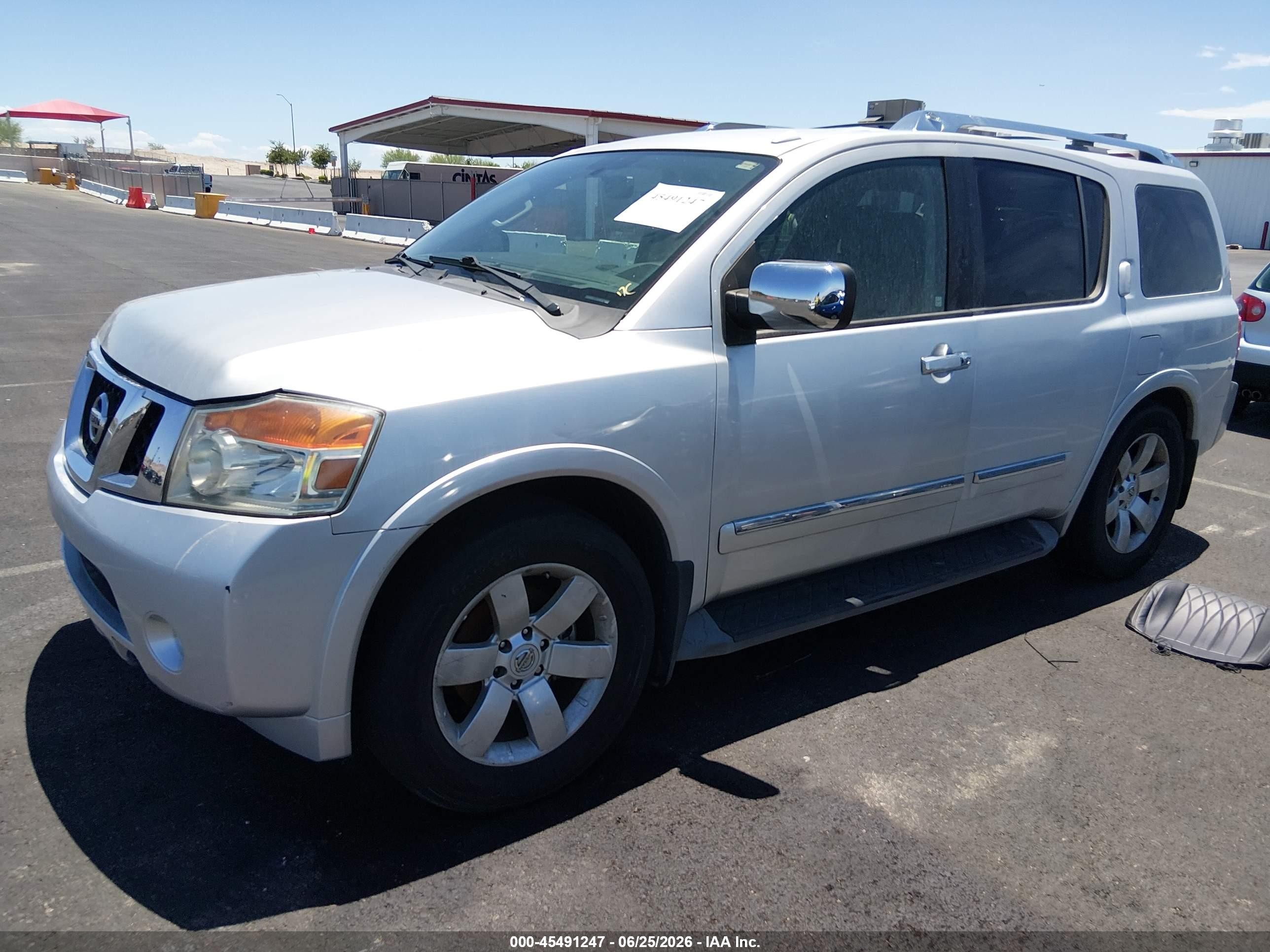 2013 Nissan Armada Sl Серебряный vin: 5N1BA0ND2DN602307