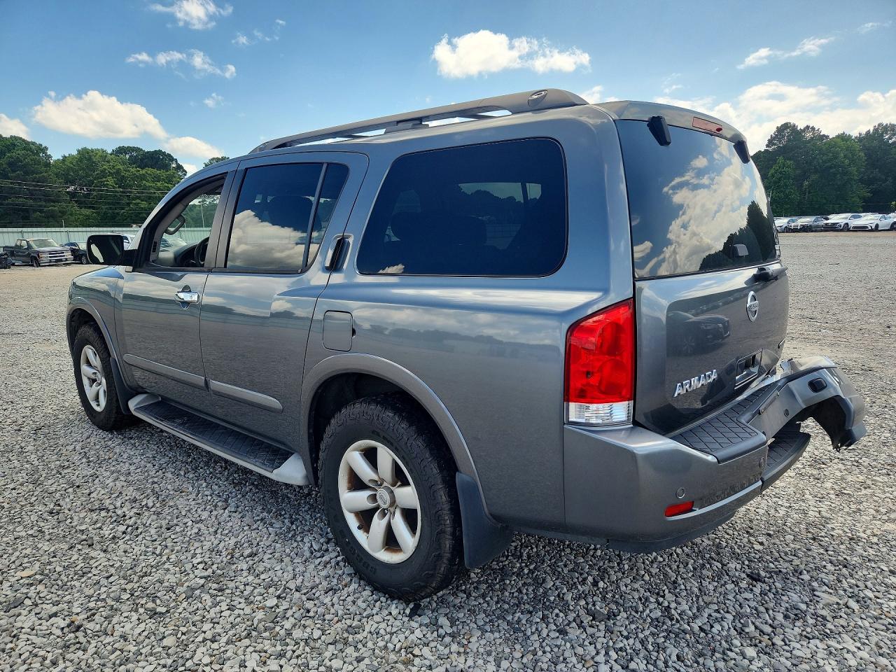 2014 Nissan Armada Sv Gray vin: 5N1BA0ND2EN603457