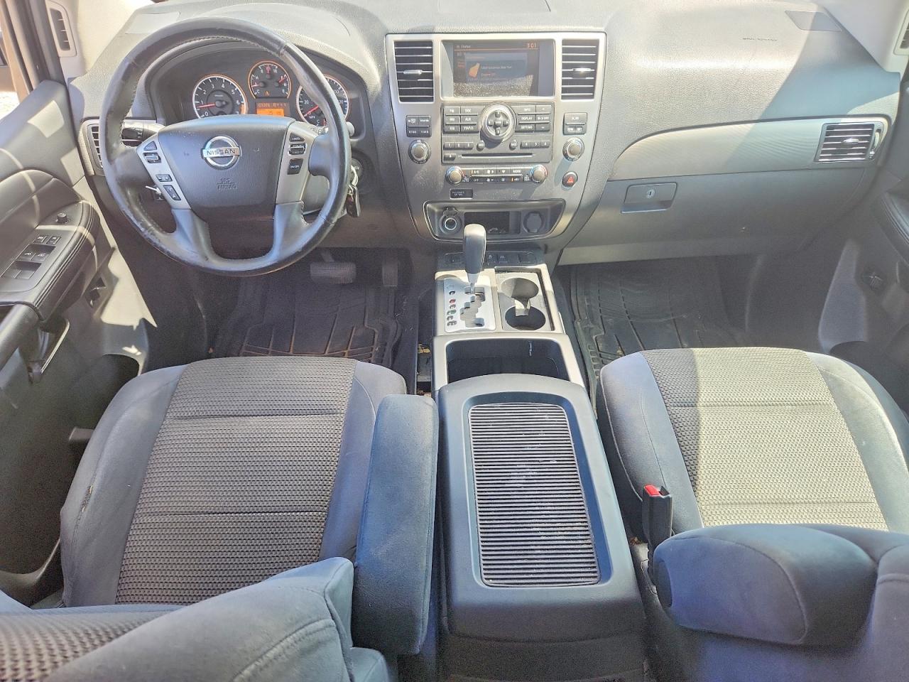 2014 Nissan Armada Sv Gray vin: 5N1BA0ND2EN603457