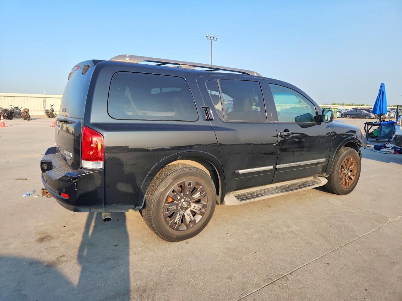 2015 Nissan Armada Platinum Черный vin: 5N1BA0ND2FN615271