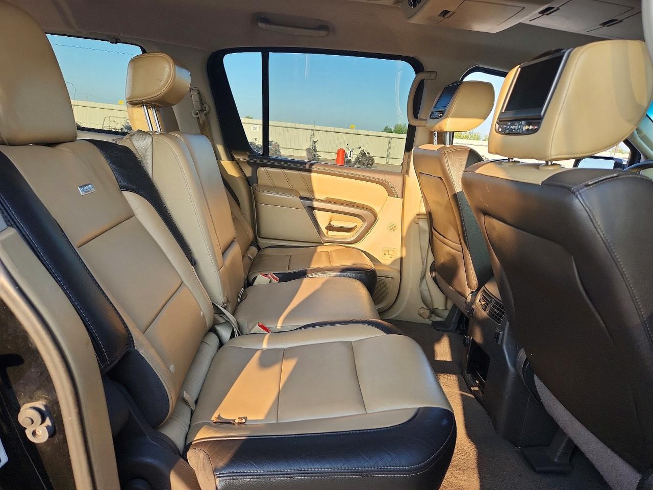 2015 Nissan Armada Platinum Черный vin: 5N1BA0ND2FN615271