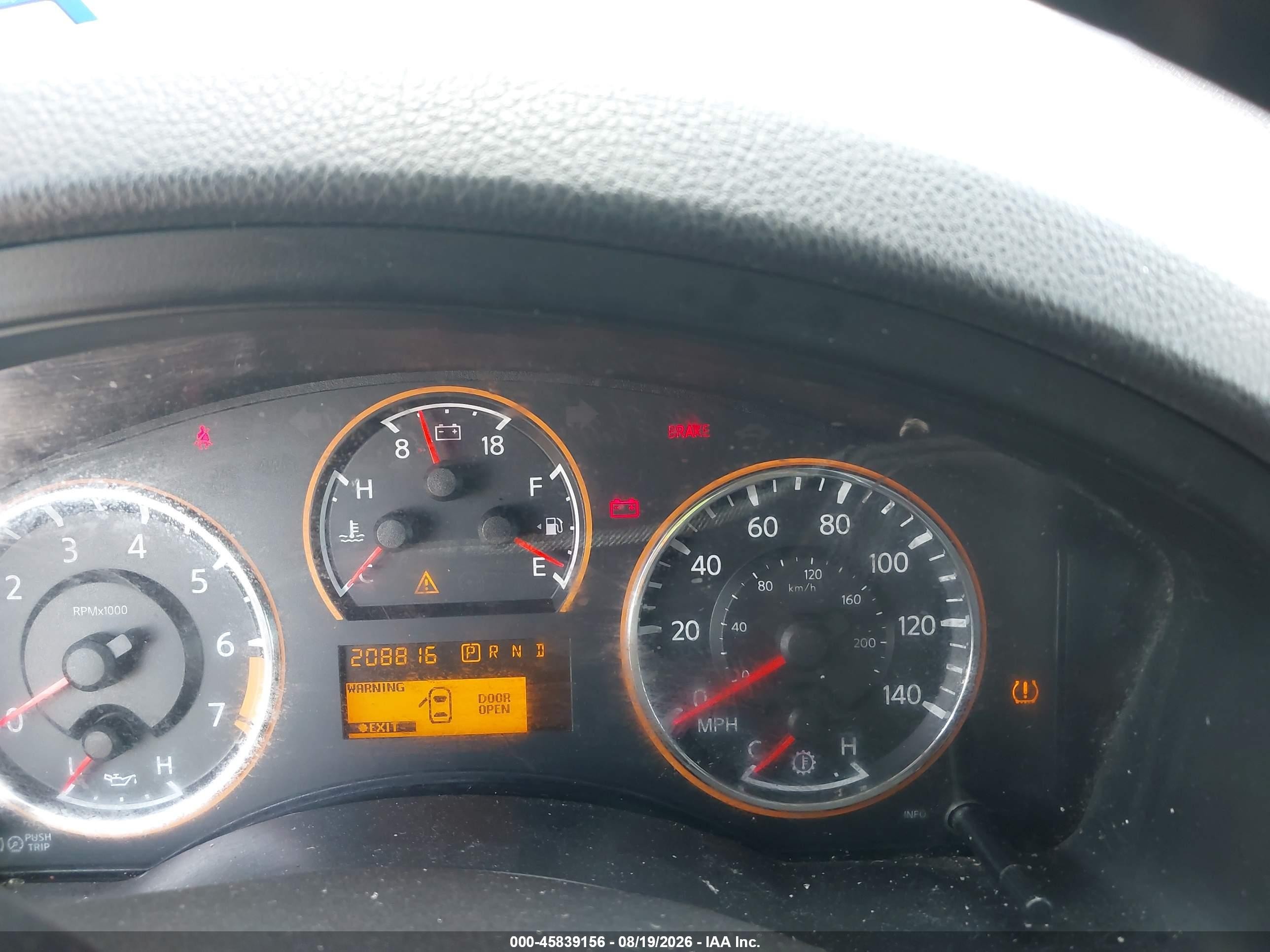 2010 Nissan Armada Titanium Серый vin: 5N1BA0ND3AN614252