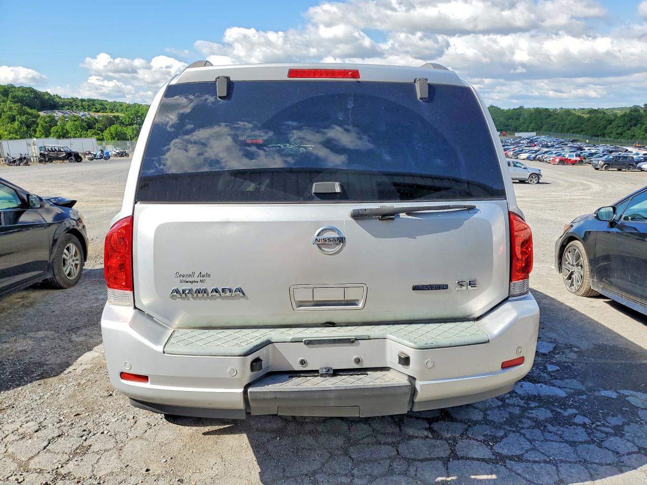 2010 Nissan Armada Se Silver vin: 5N1BA0ND3AN616731