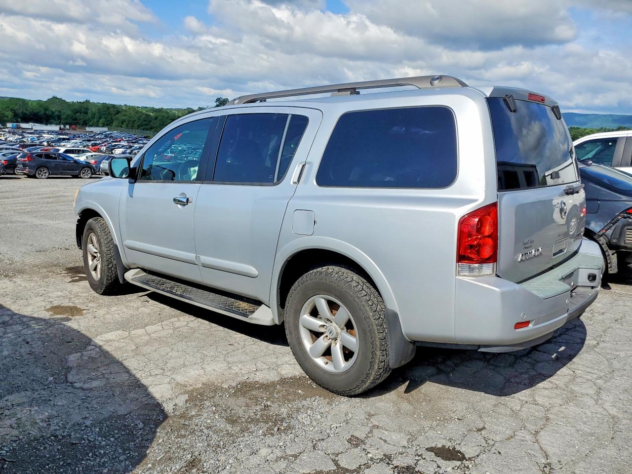 2010 Nissan Armada Se Silver vin: 5N1BA0ND3AN616731