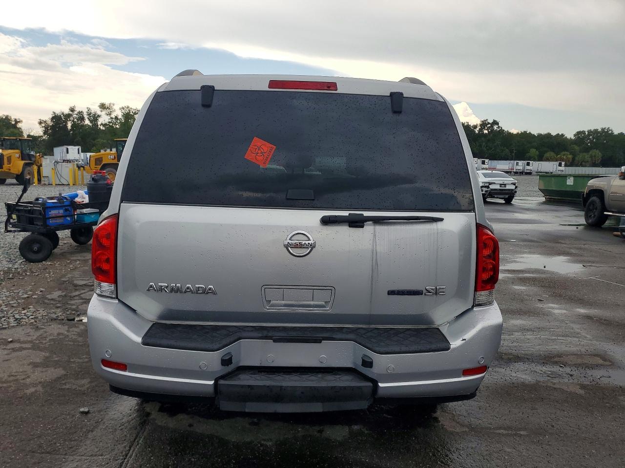 2010 Nissan Armada Se Silver vin: 5N1BA0ND3AN619631