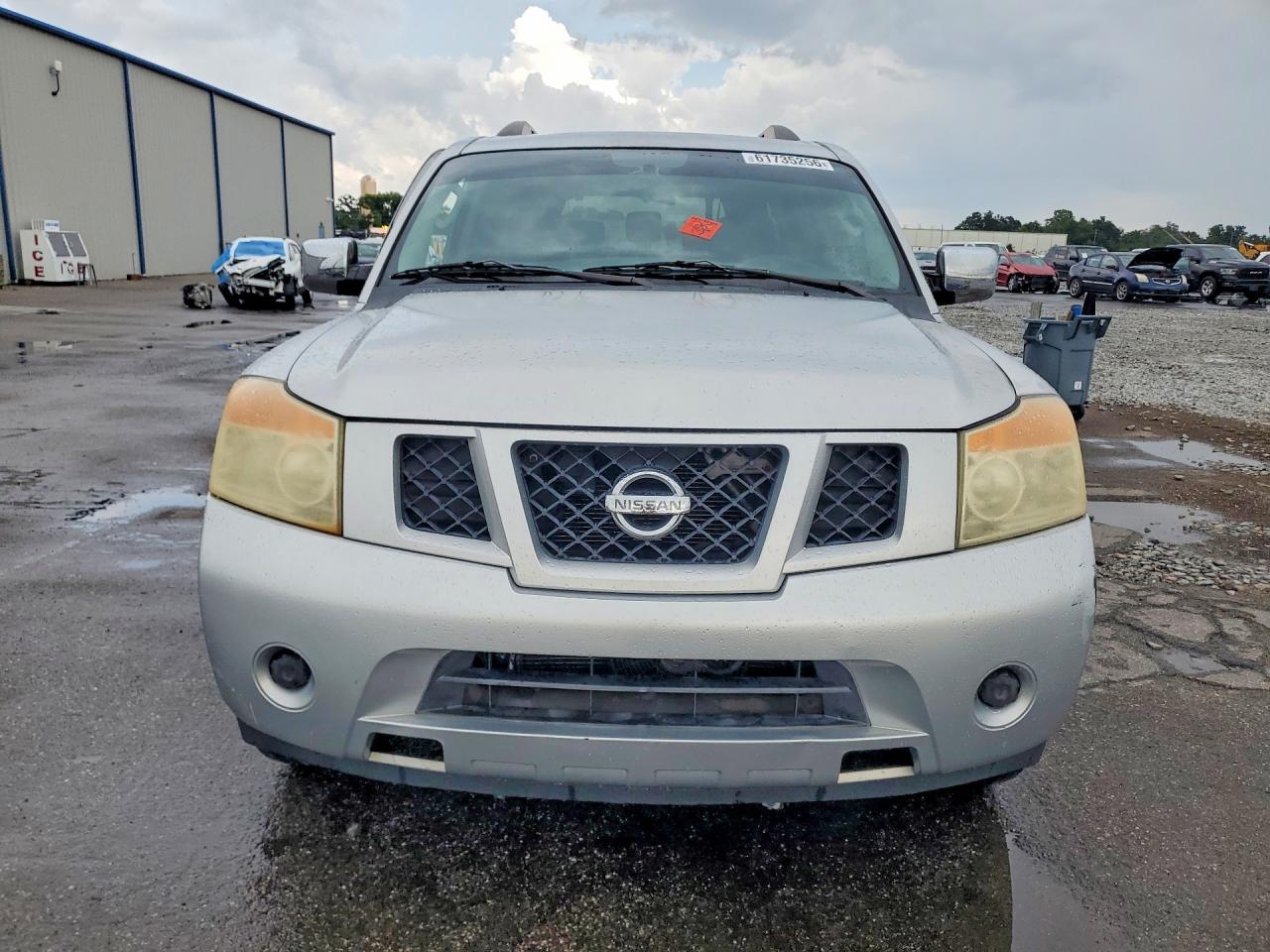 2010 Nissan Armada Se Silver vin: 5N1BA0ND3AN619631