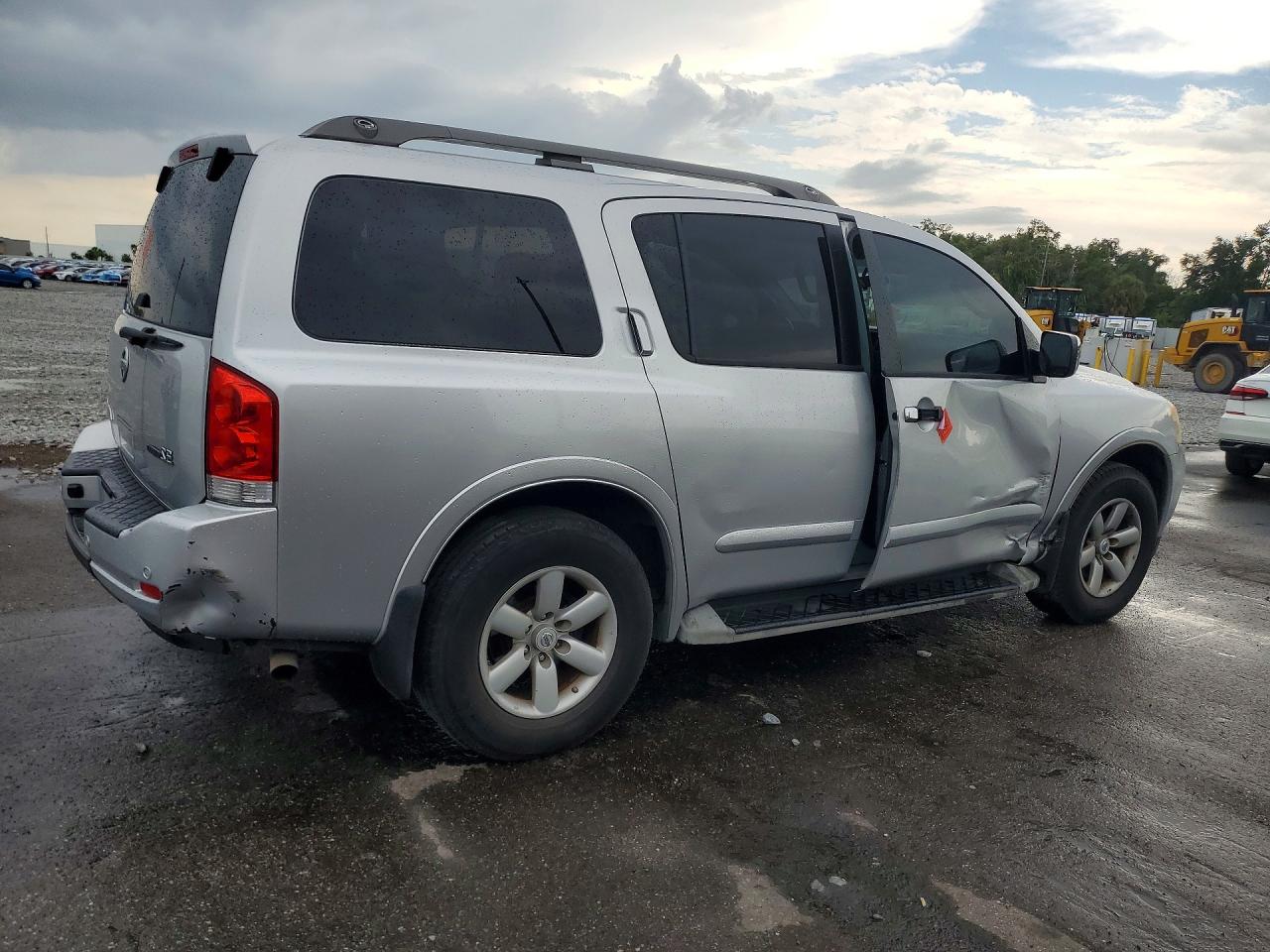 2010 Nissan Armada Se Silver vin: 5N1BA0ND3AN619631