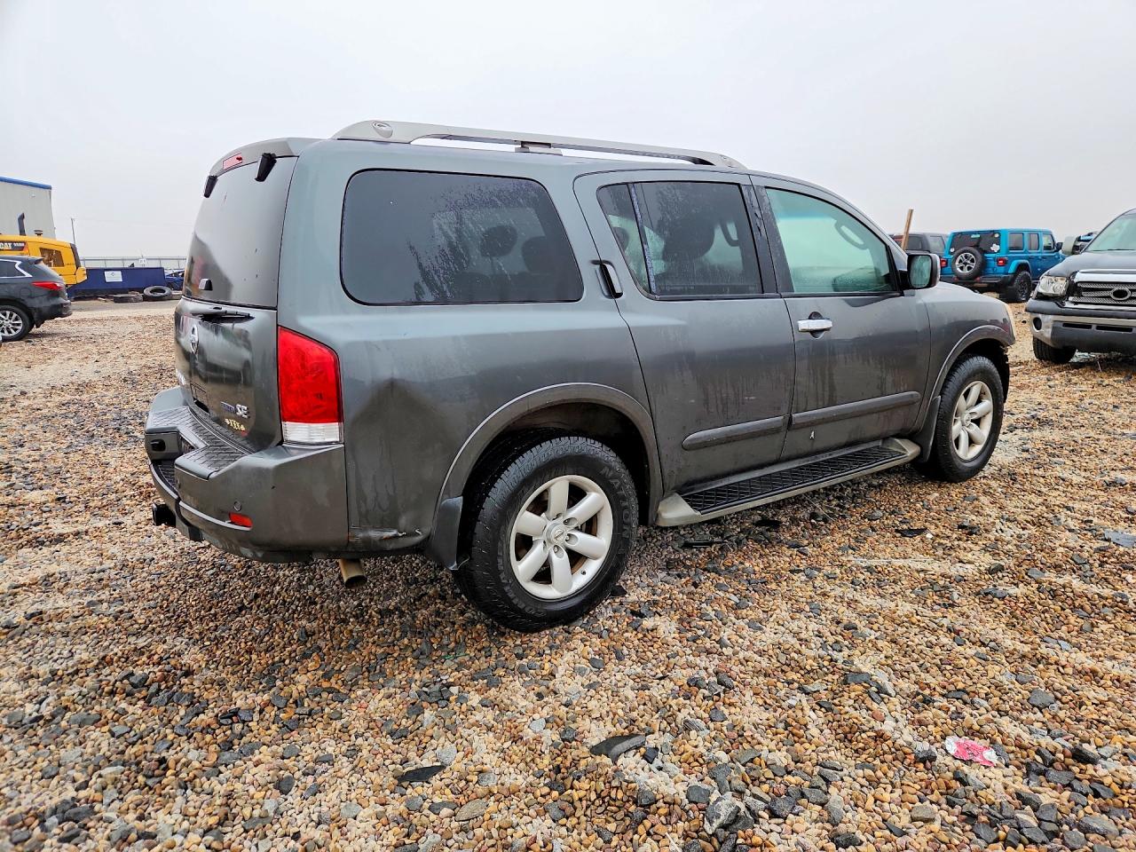 2010 Nissan Armada Se Gray vin: 5N1BA0ND3AN621833