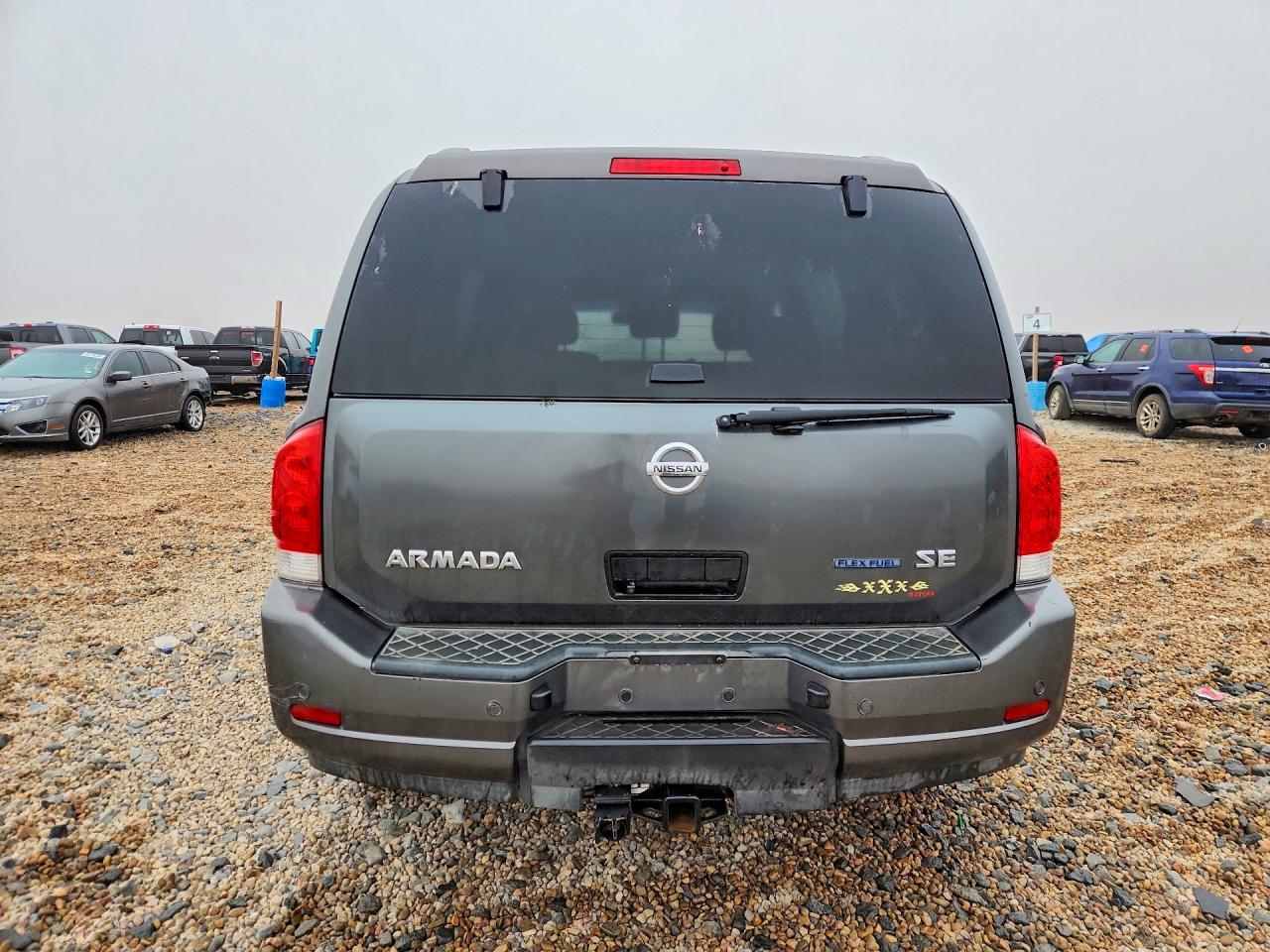 2010 Nissan Armada Se Gray vin: 5N1BA0ND3AN621833