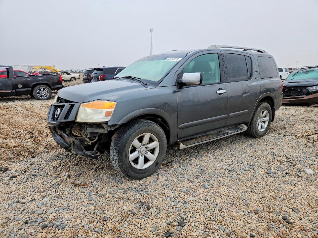 2010 Nissan Armada Se Gray vin: 5N1BA0ND3AN621833
