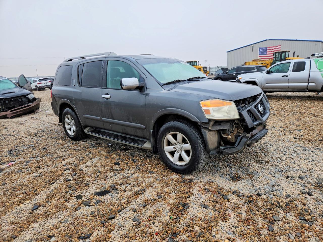 2010 Nissan Armada Se Gray vin: 5N1BA0ND3AN621833